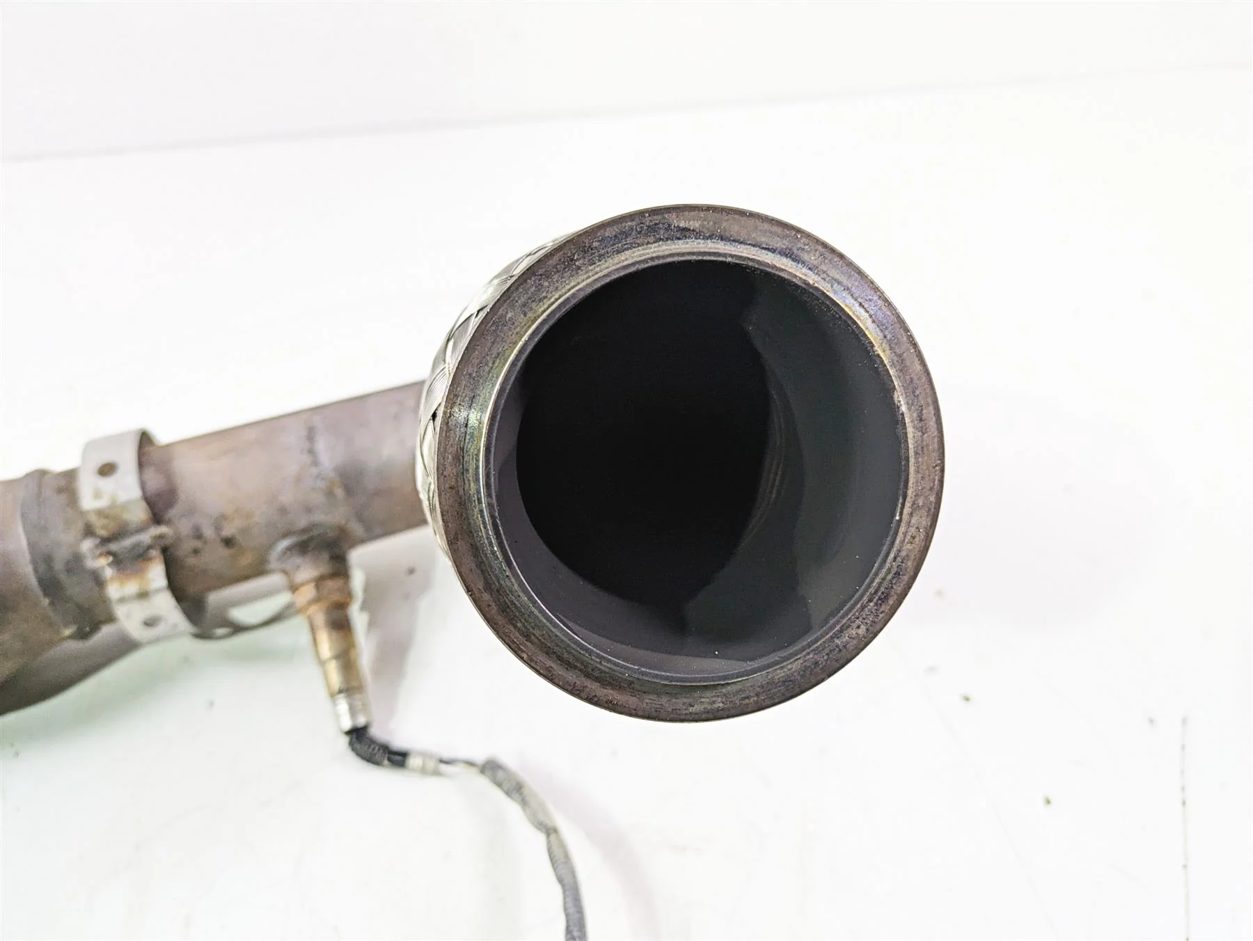 2019 Can Am Maverick X3 XRS Turbo R Exhaust Header Manifold Midpipe 707602242 - Image 10