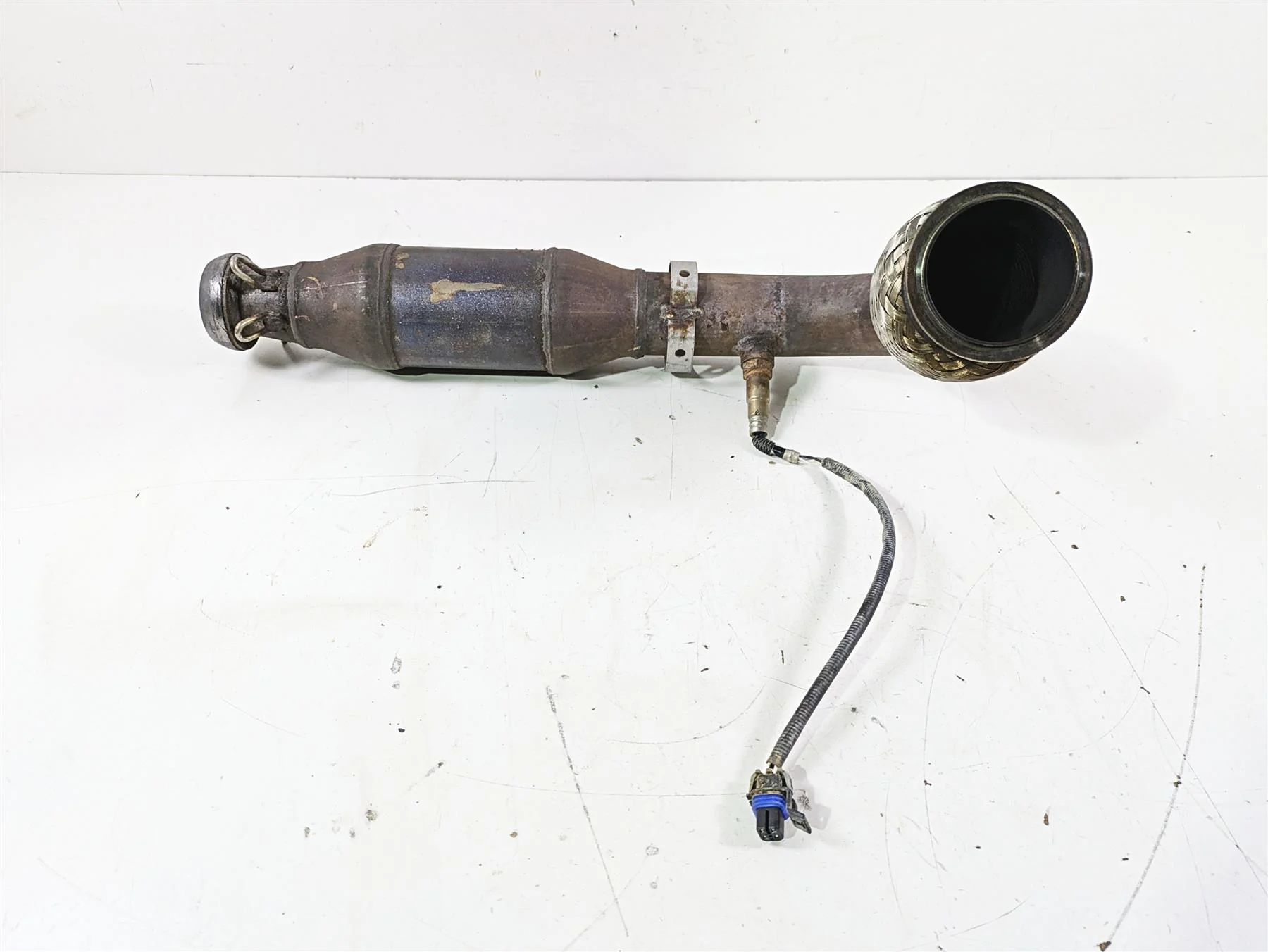 2019 Can Am Maverick X3 XRS Turbo R Exhaust Header Manifold Midpipe 707602242 - Image 3