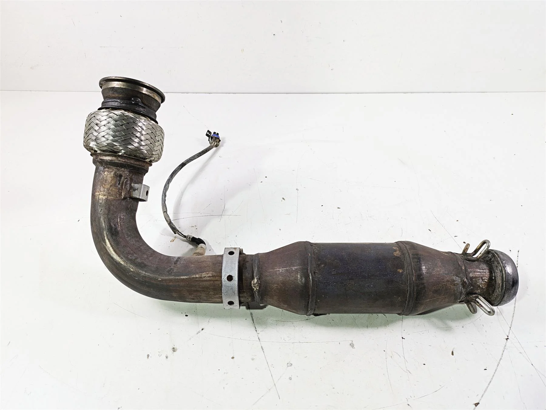 2019 Can Am Maverick X3 XRS Turbo R Exhaust Header Manifold Midpipe 707602242 - Image 5