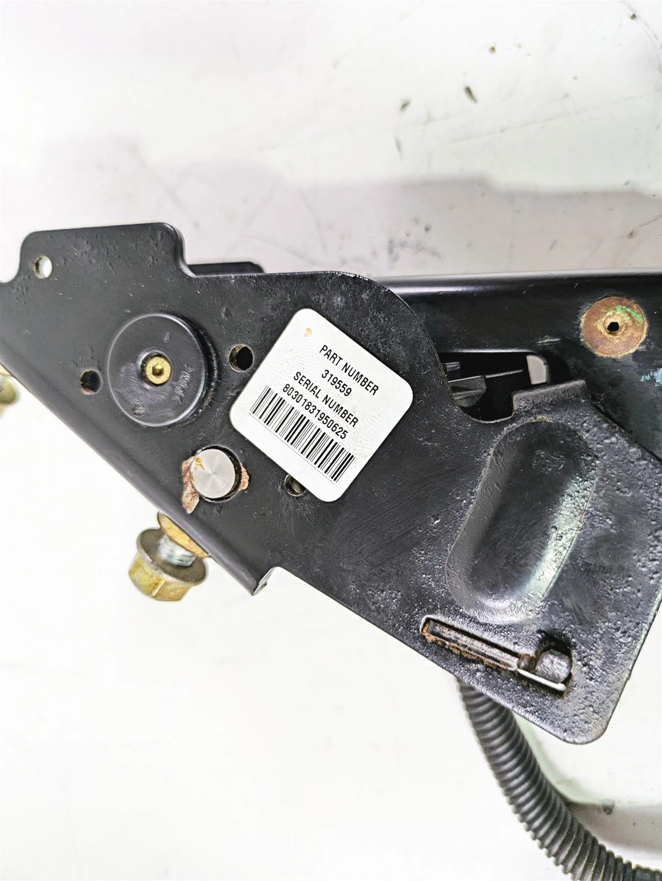 2019 Can Am Maverick X3 XRS Turbo R Foot Pedal Set & Mount 705207621 - Image 10