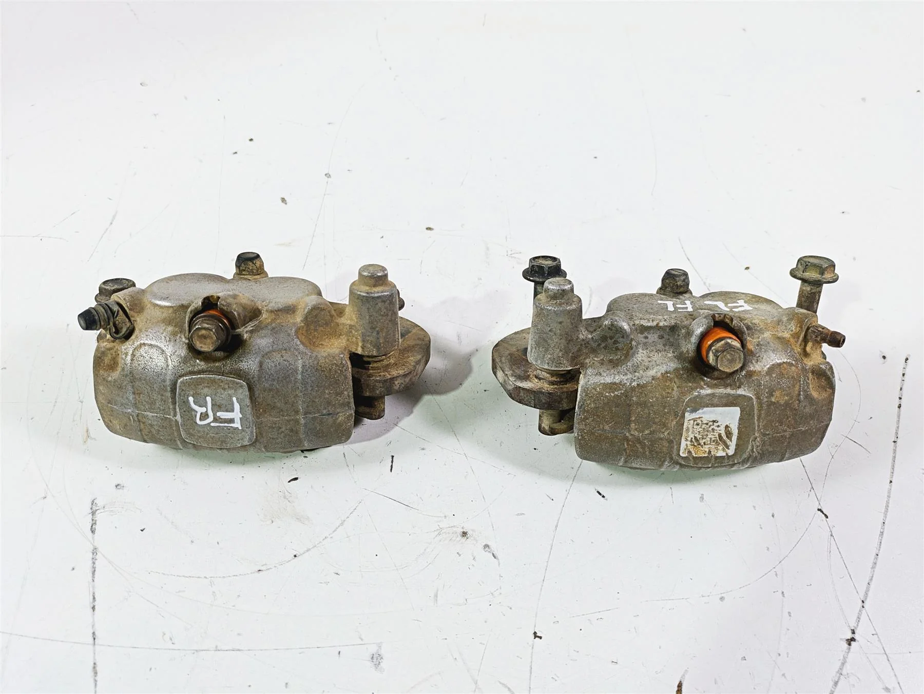 2019 Can Am Maverick X3 XRS Turbo R Front Brake Caliper Set 705601462 705601463 - Image 3