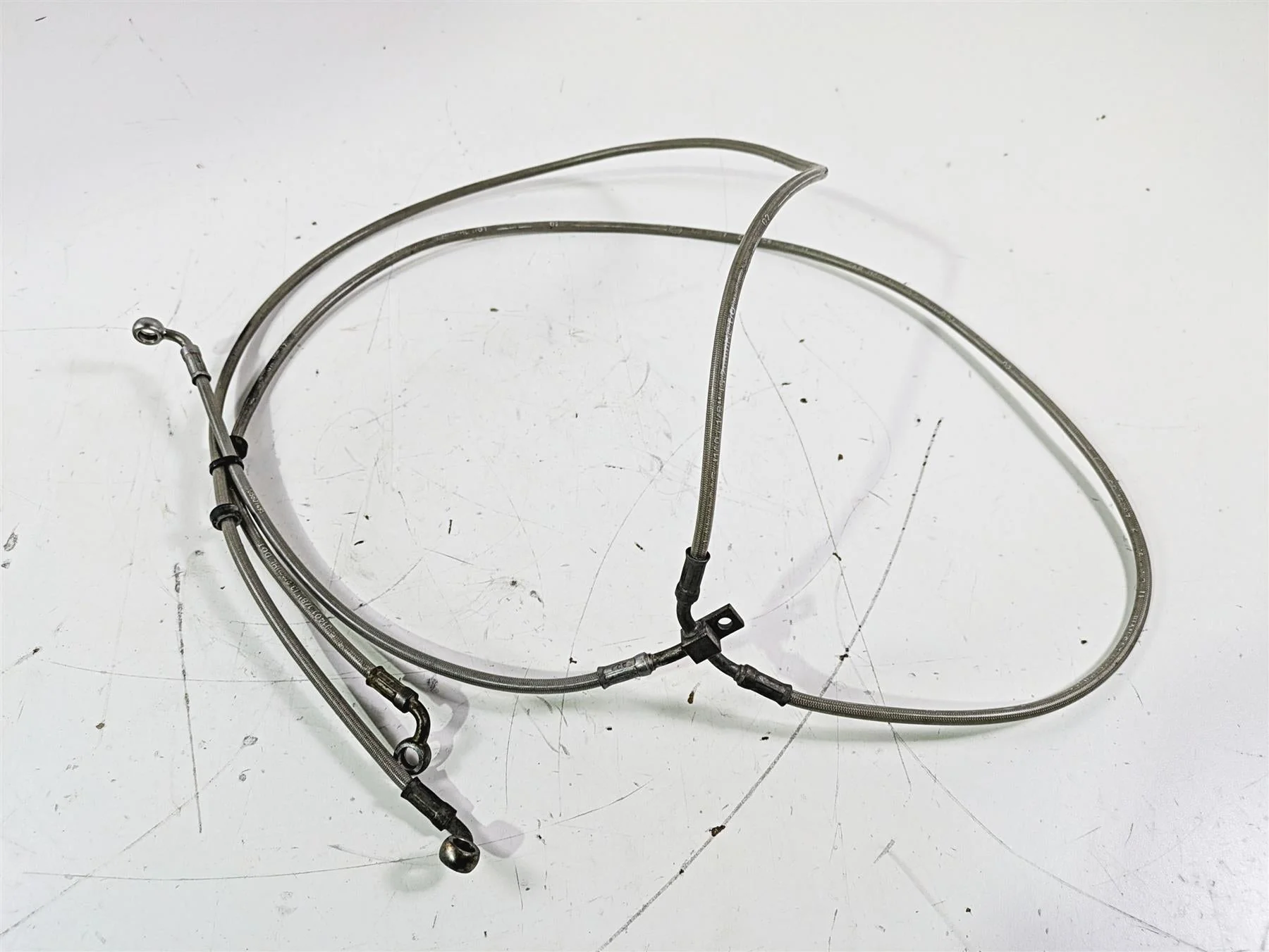 2019 Can Am Maverick X3 XRS Turbo R Front Brake Line Set 705601495 - Image 5