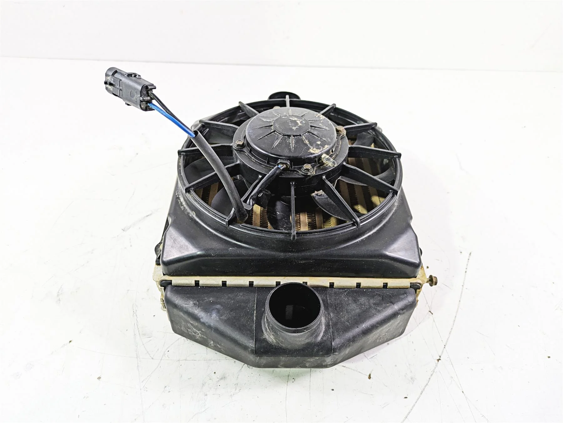 2019 Can Am Maverick X3 XRS Turbo R Intercooler Radiator Fan Set 707800793 - Image 2