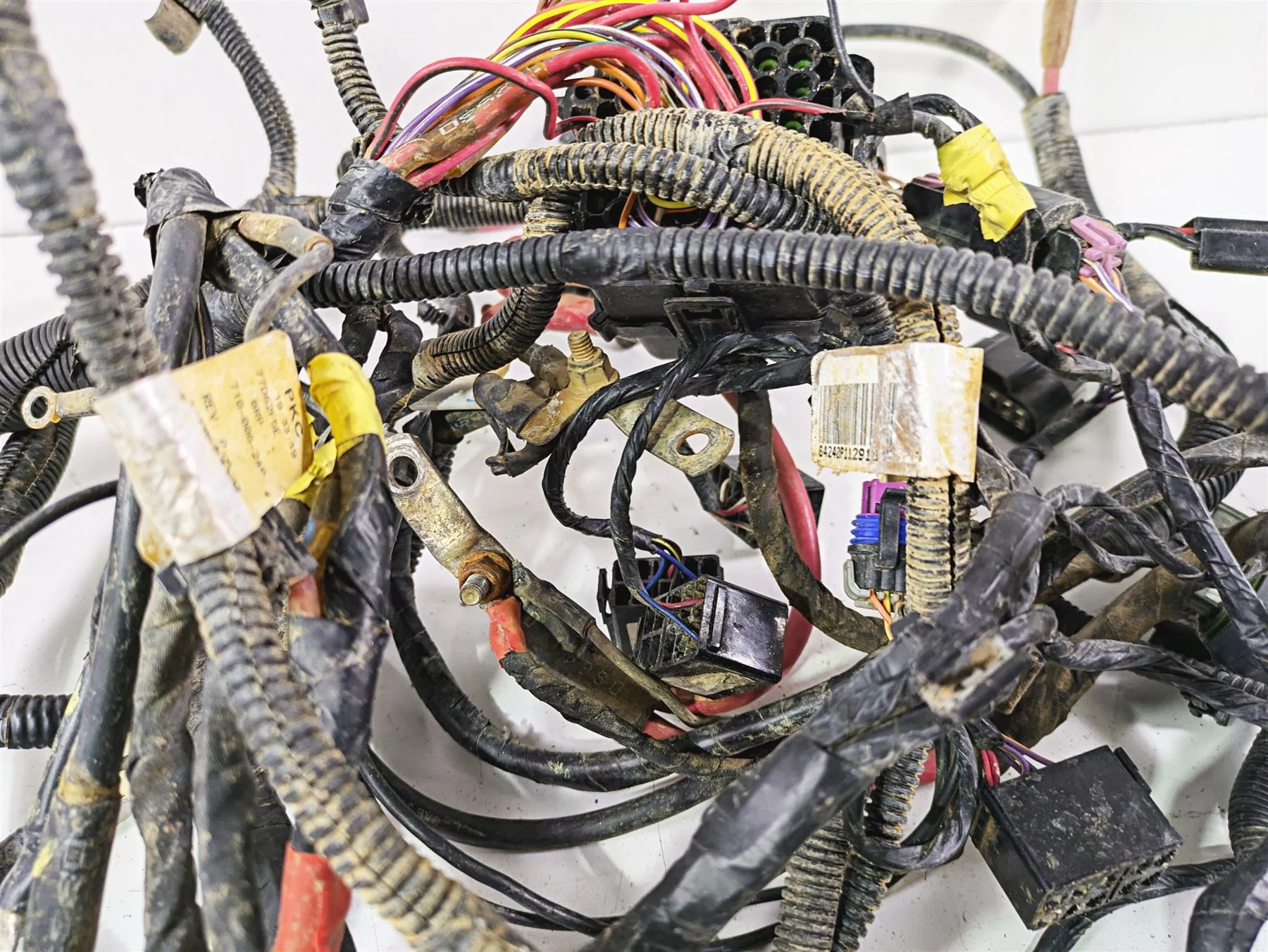 2019 Can Am Maverick X3 XRS Turbo R Main Wiring Harness Loom - No Cut 710006253 - Image 10