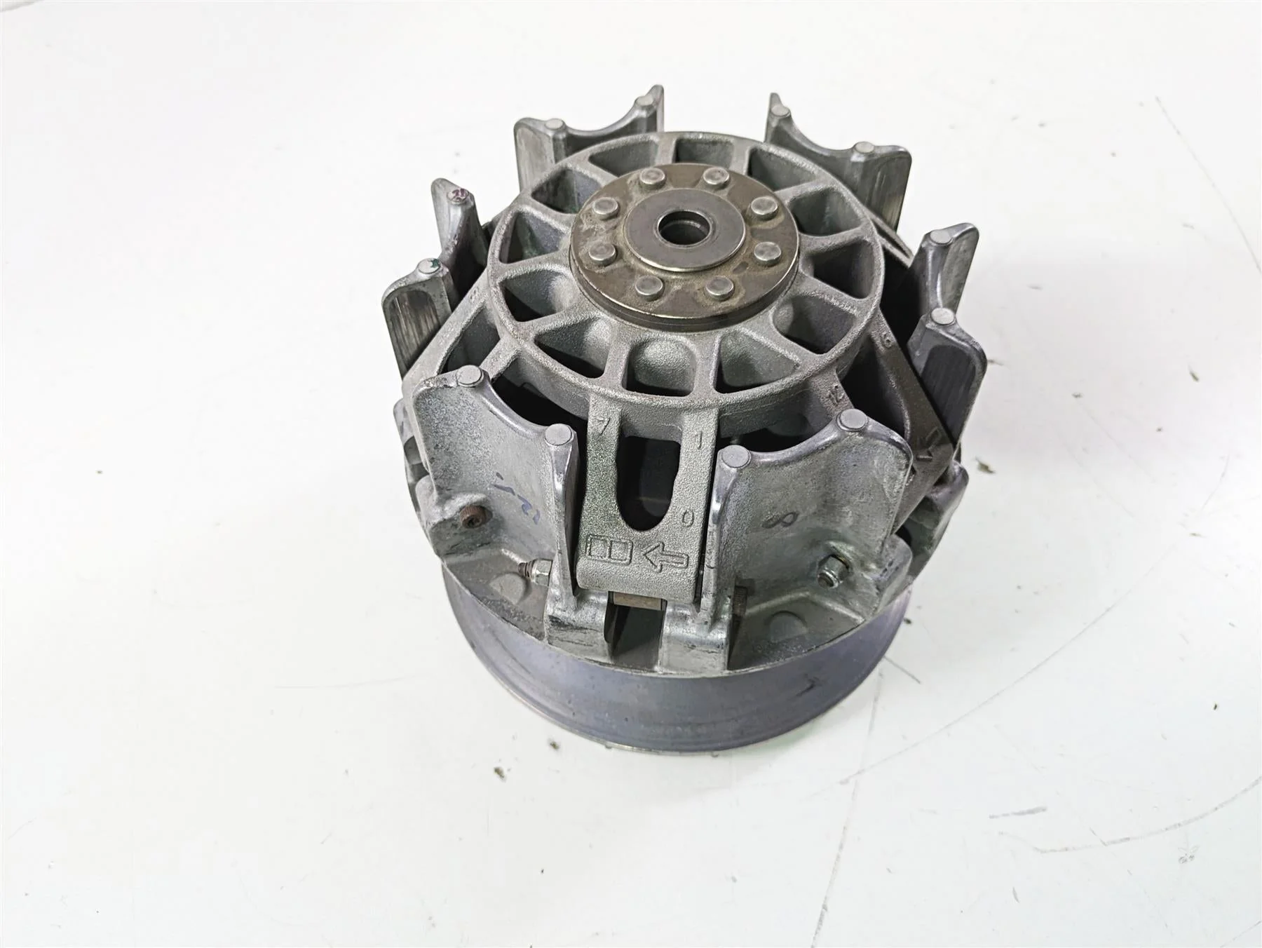 2019 Can Am Maverick X3 XRS Turbo R Primary Drive Clutch Intercooler 420280725 - Image 12