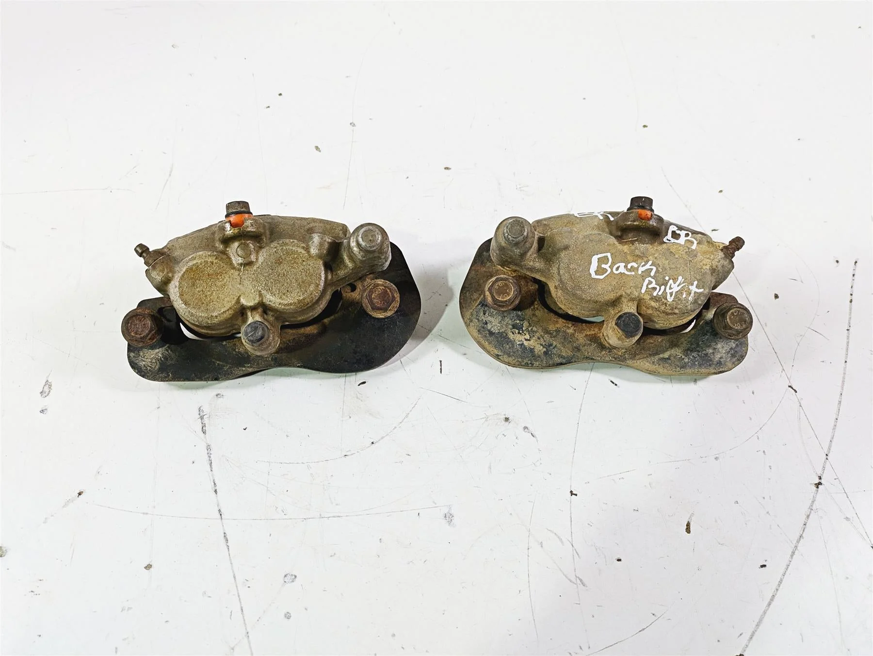 2019 Can Am Maverick X3 XRS Turbo R Rear Brake Caliper Set 705601514 705601515
