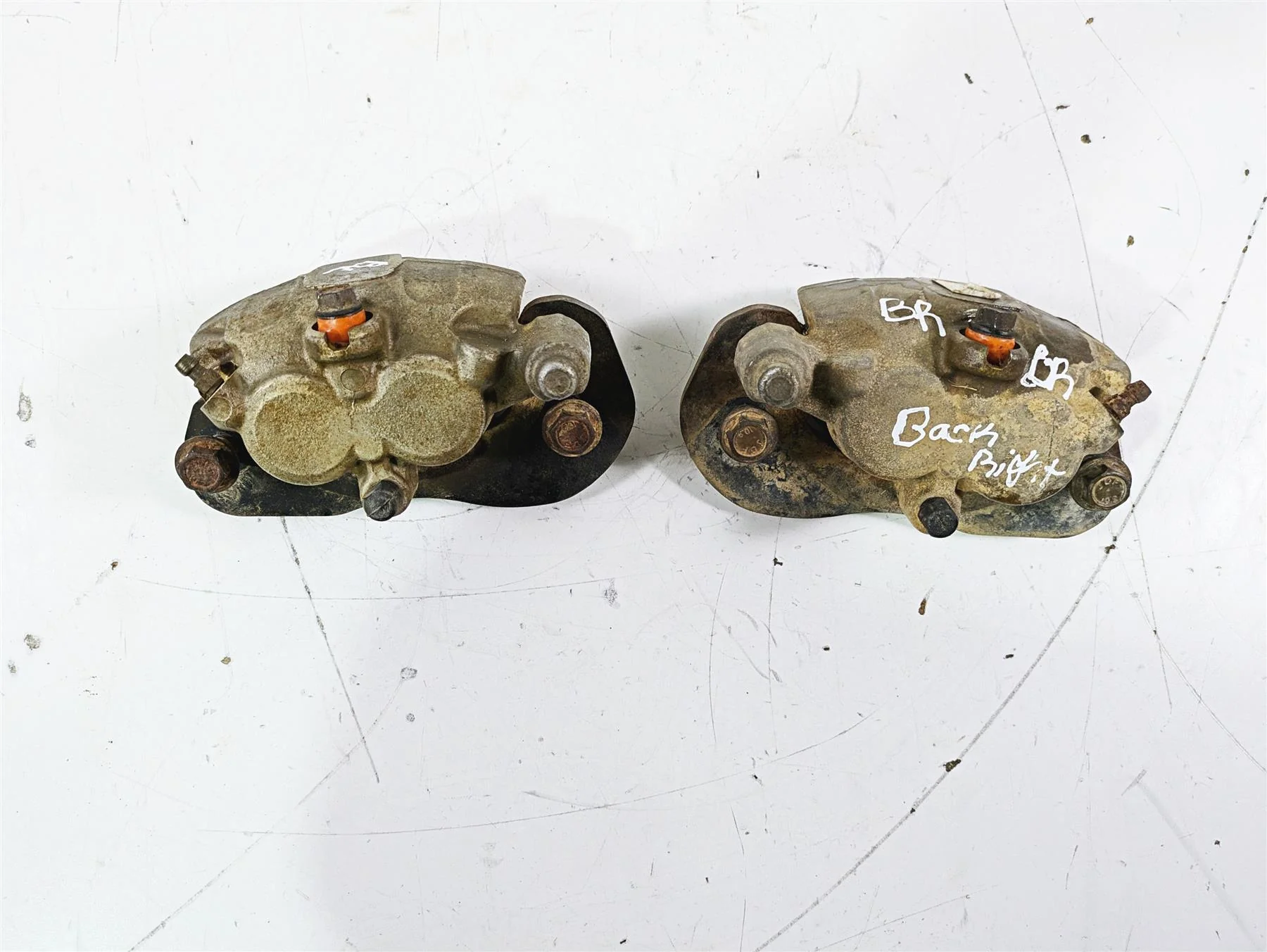 2019 Can Am Maverick X3 XRS Turbo R Rear Brake Caliper Set 705601514 705601515 - Image 5