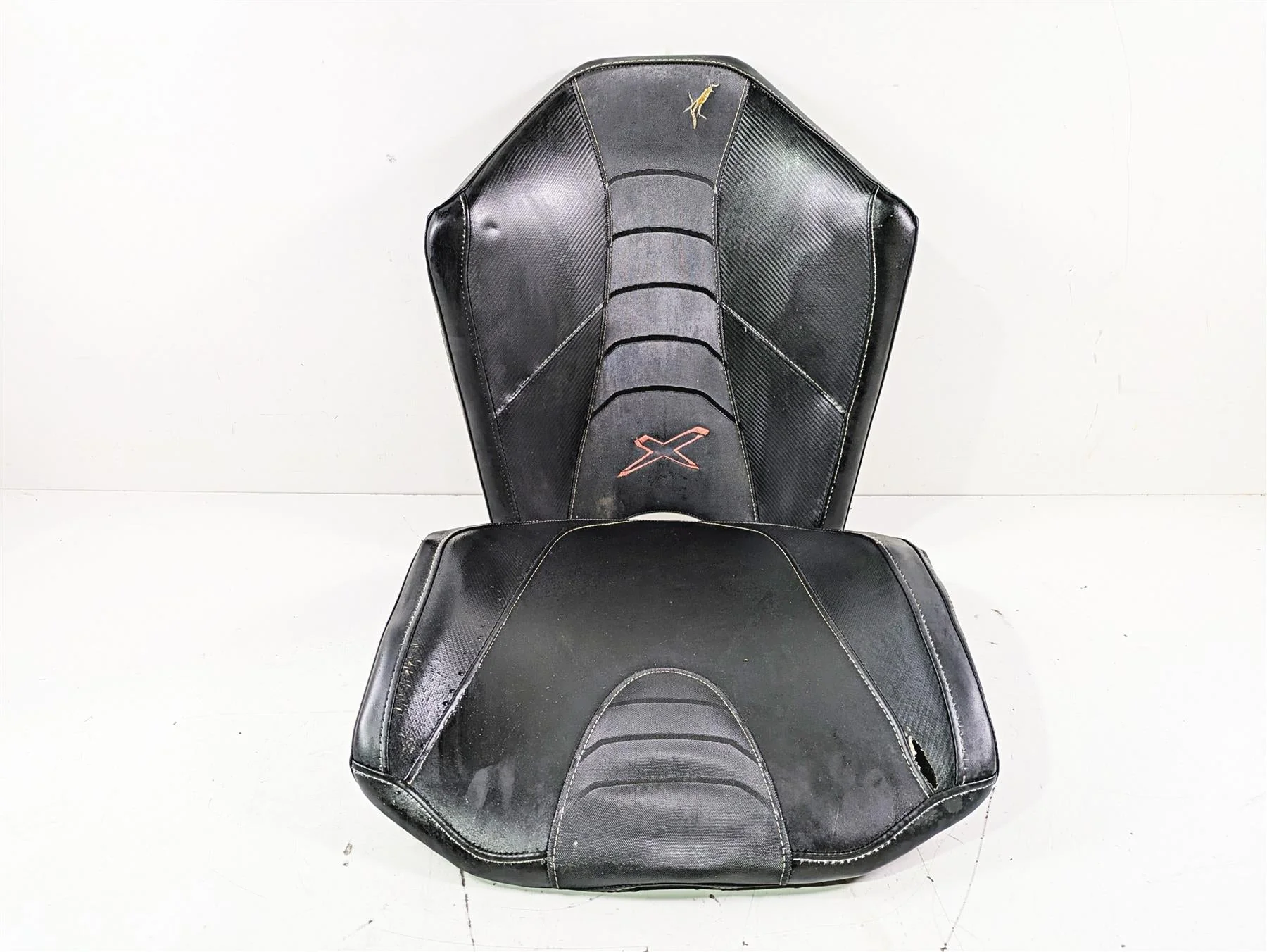 2019 Can Am Maverick X3 XRS Turbo R Seat Base Backrest Cushions -Read 708002674