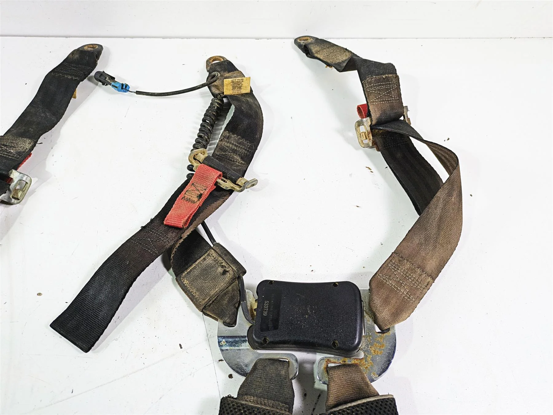 2019 Can Am Maverick X3 XRS Turbo R Seat Belt Buckle Set 708002811 708002385 - Image 9