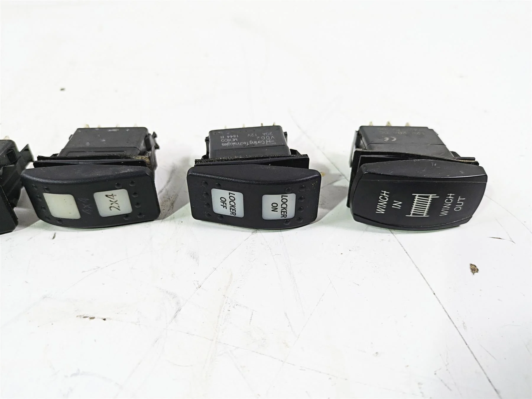 2019 Can Am Maverick X3 XRS Turbo R Start Stop Awd Winch Switch Set 710005213 - Image 2