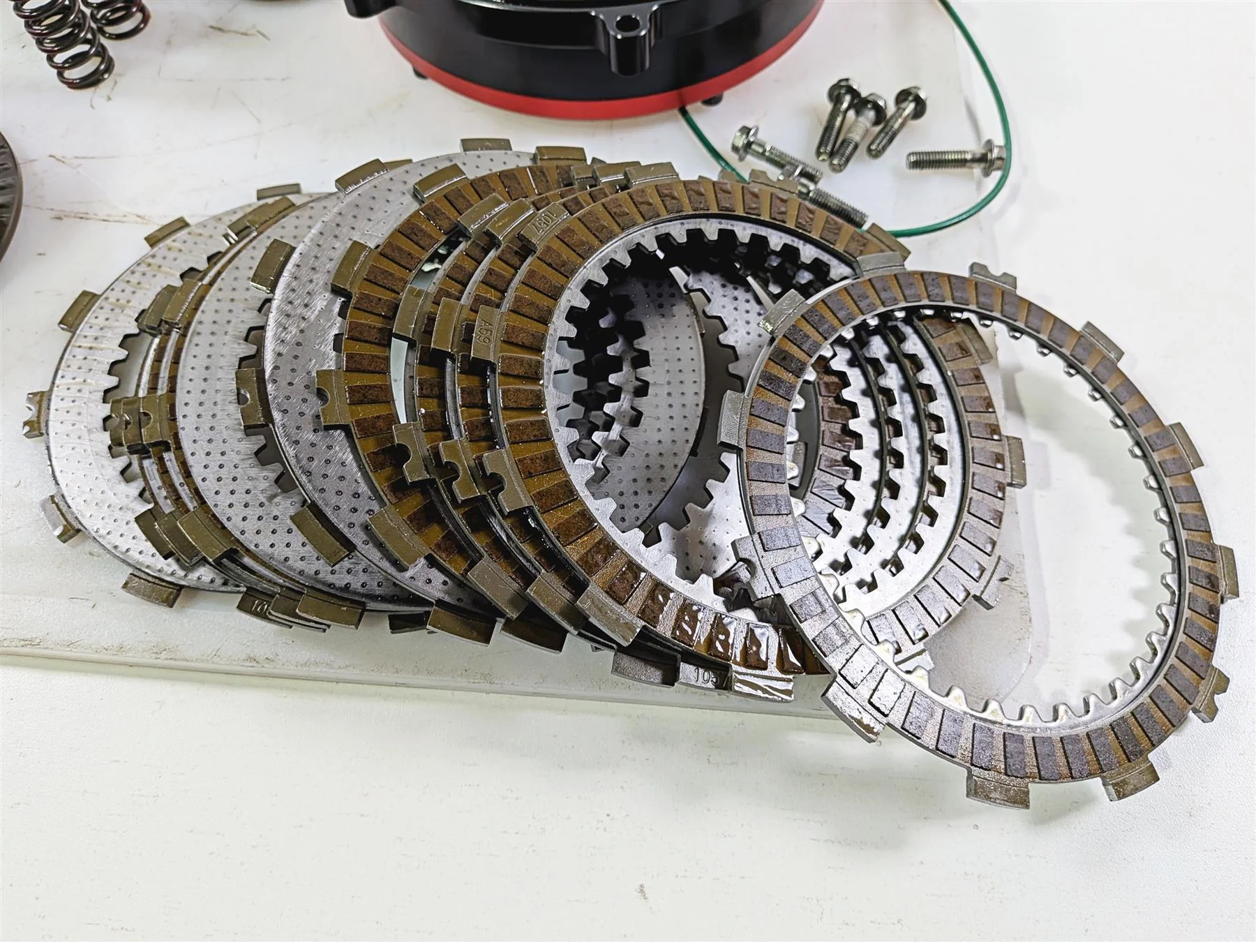 2019 Ducati 959 Panigale DBK Clutch Pressure Plate + Stock Discs Set CCDV05SMD - Image 11
