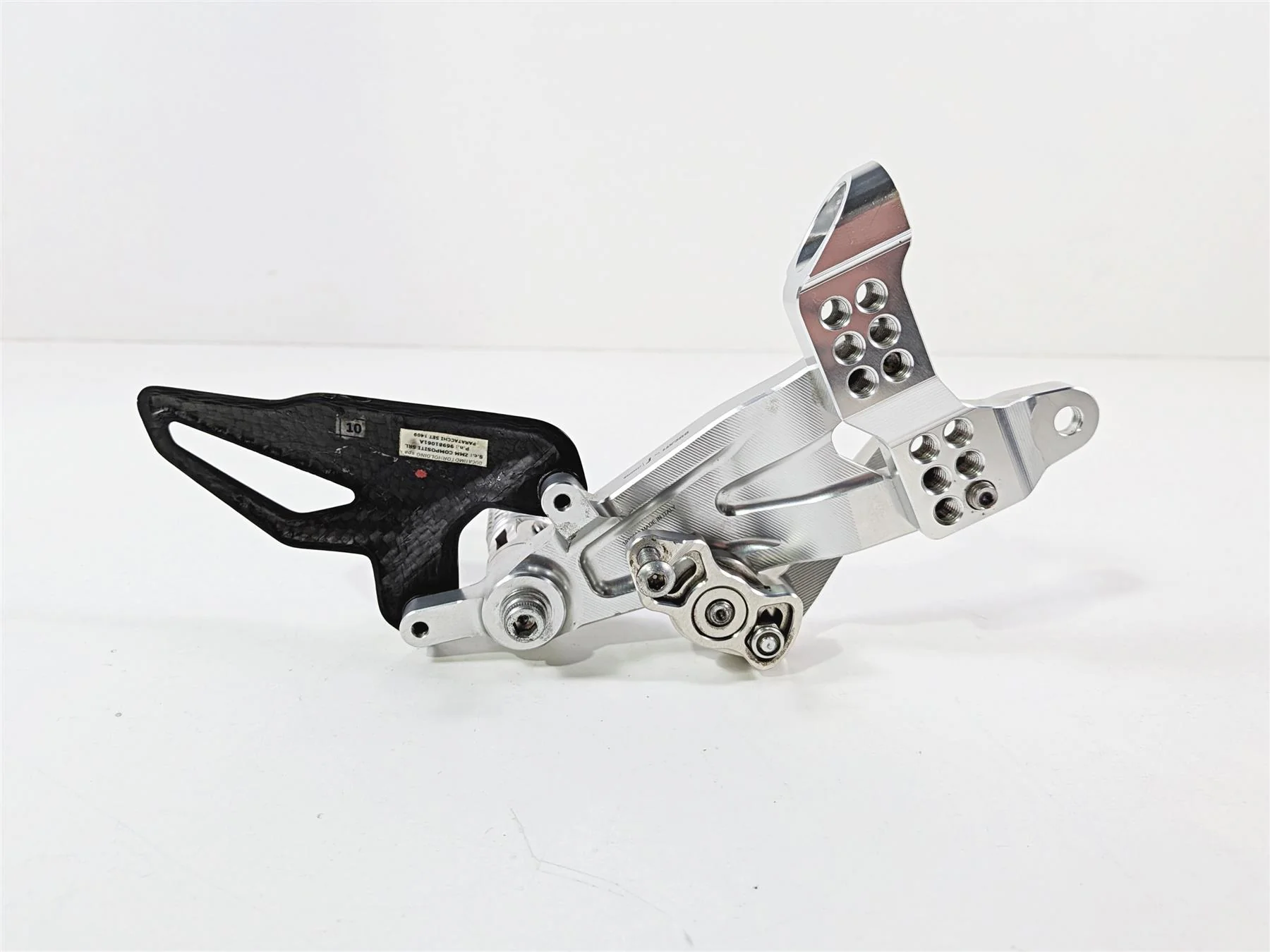 2019 Ducati Panigale V4S V4 S Corse Left Rizoma Foot Peg Shifter Rear Set 1938093 - Image 4