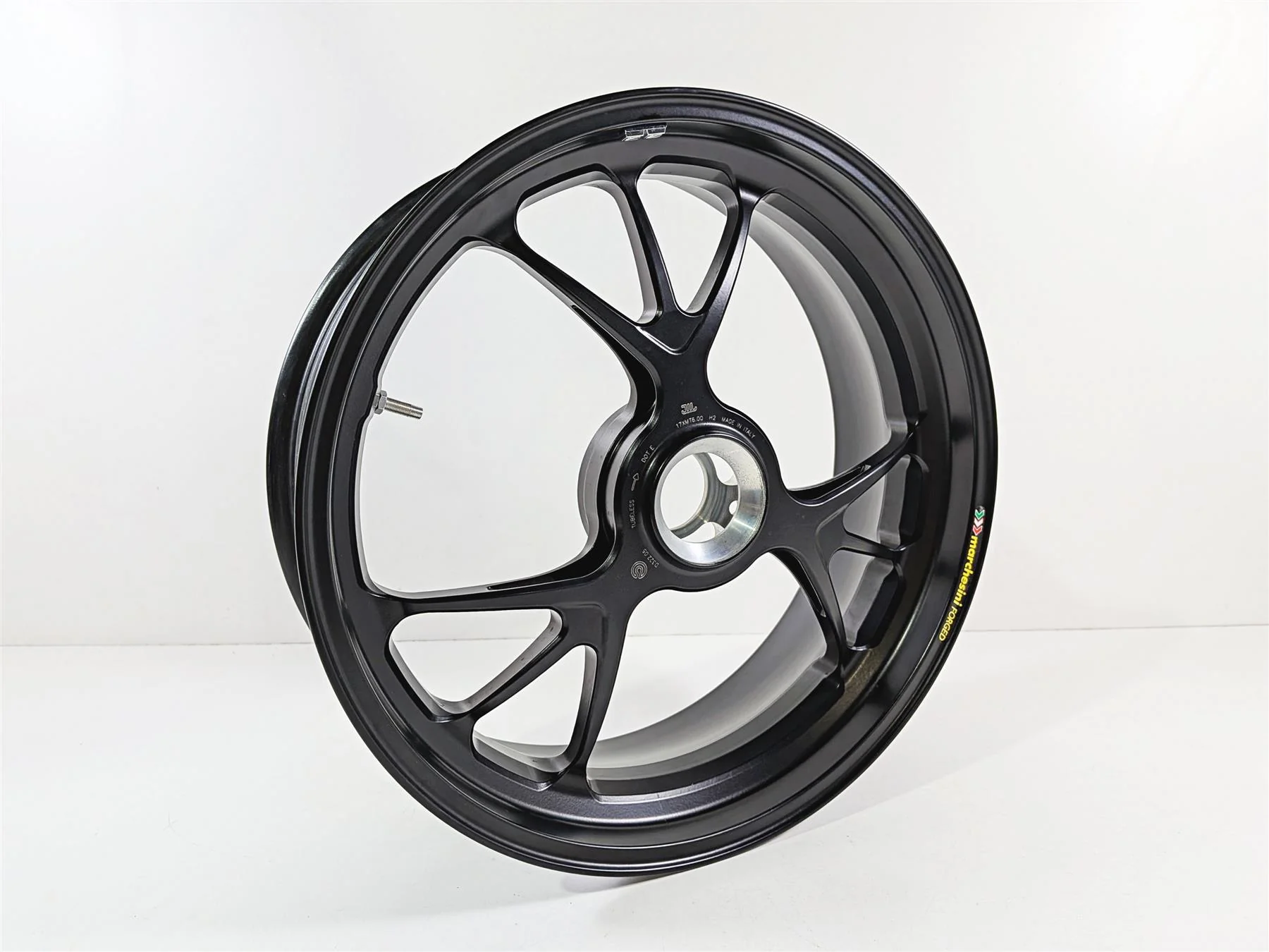 2019 Ducati Panigale V4S V4 S Corse Nice Rear Wheel Rim Marchesini Forged 17x6 50222121AA - Image 12