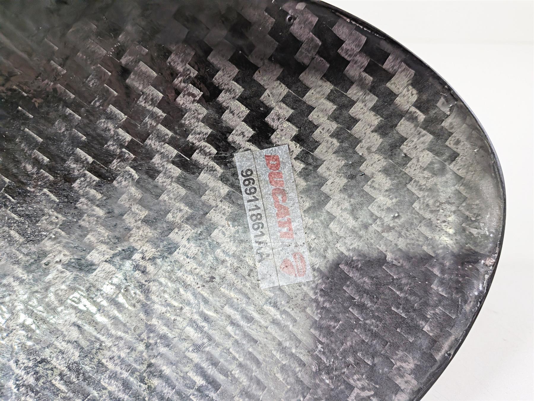2019 Ducati Panigale V4S V4 S Corse Performance Carbon Fiber Front Fender 96911861AA - Image 8