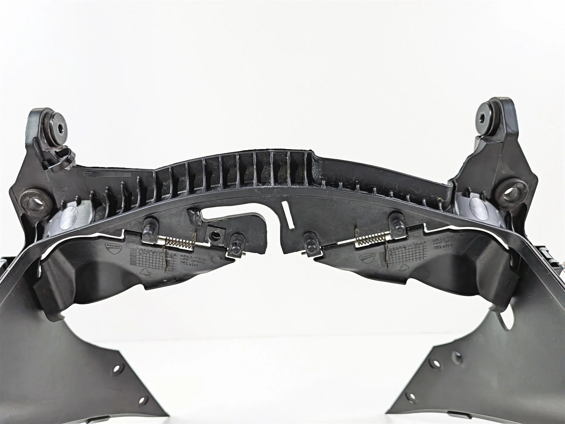 2019 Ducati Panigale V4S V4 S Corse Radiator Shroud & Reservoir Set 48411501C - Image 9