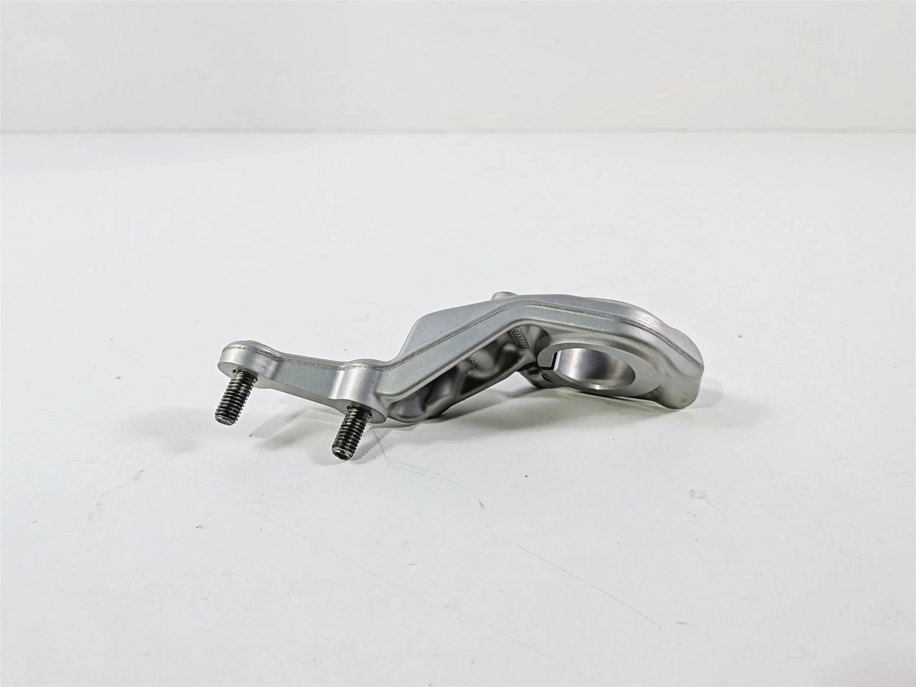 2019 Ducati Panigale V4S V4 S Corse Right Swingarm Frame Foot Peg Mount 8291G841 - Image 4