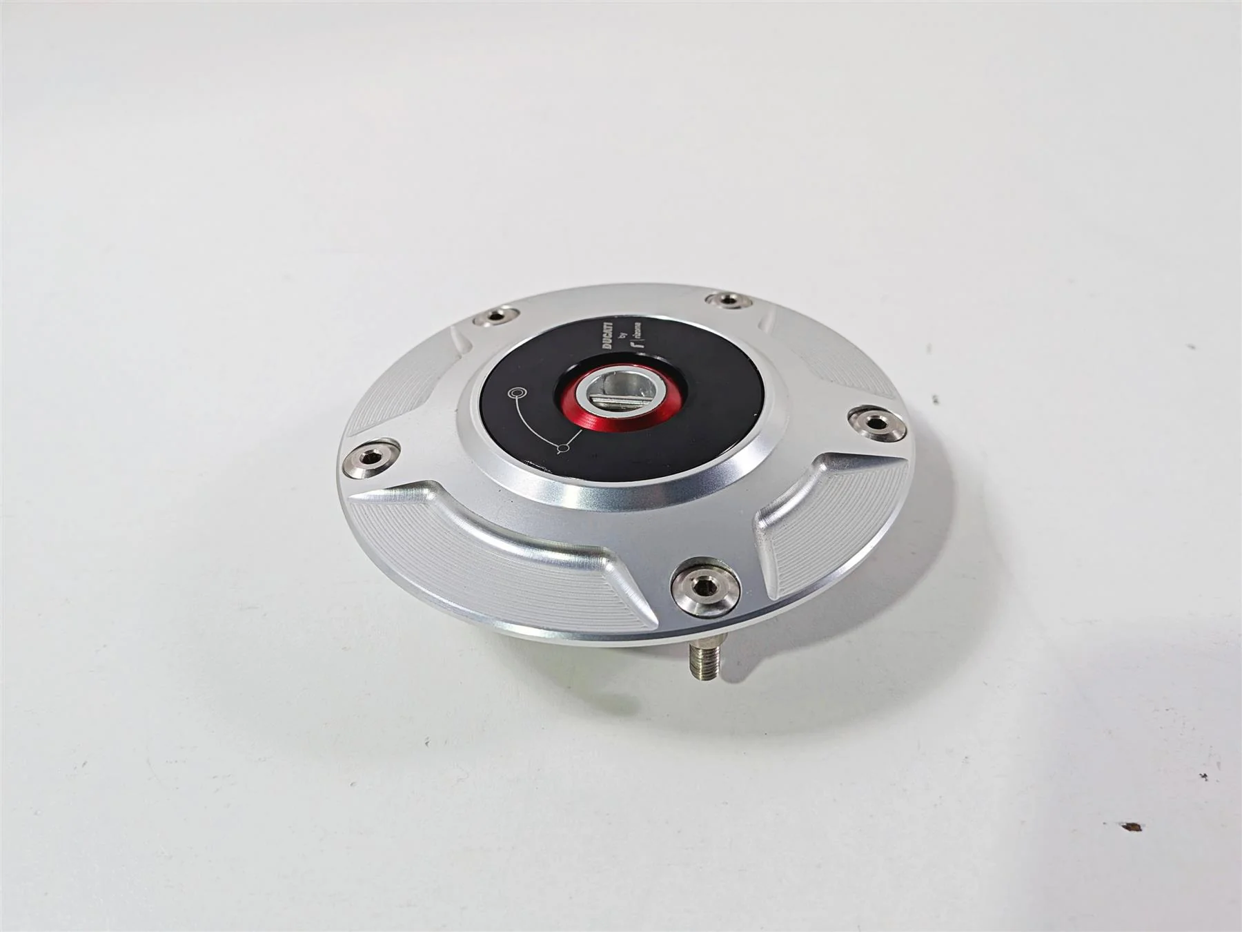 2019 Ducati Panigale V4S V4 S Corse Rizoma Fuel Gas Petrol Cap Lid DM-TF242-01 - Image 4
