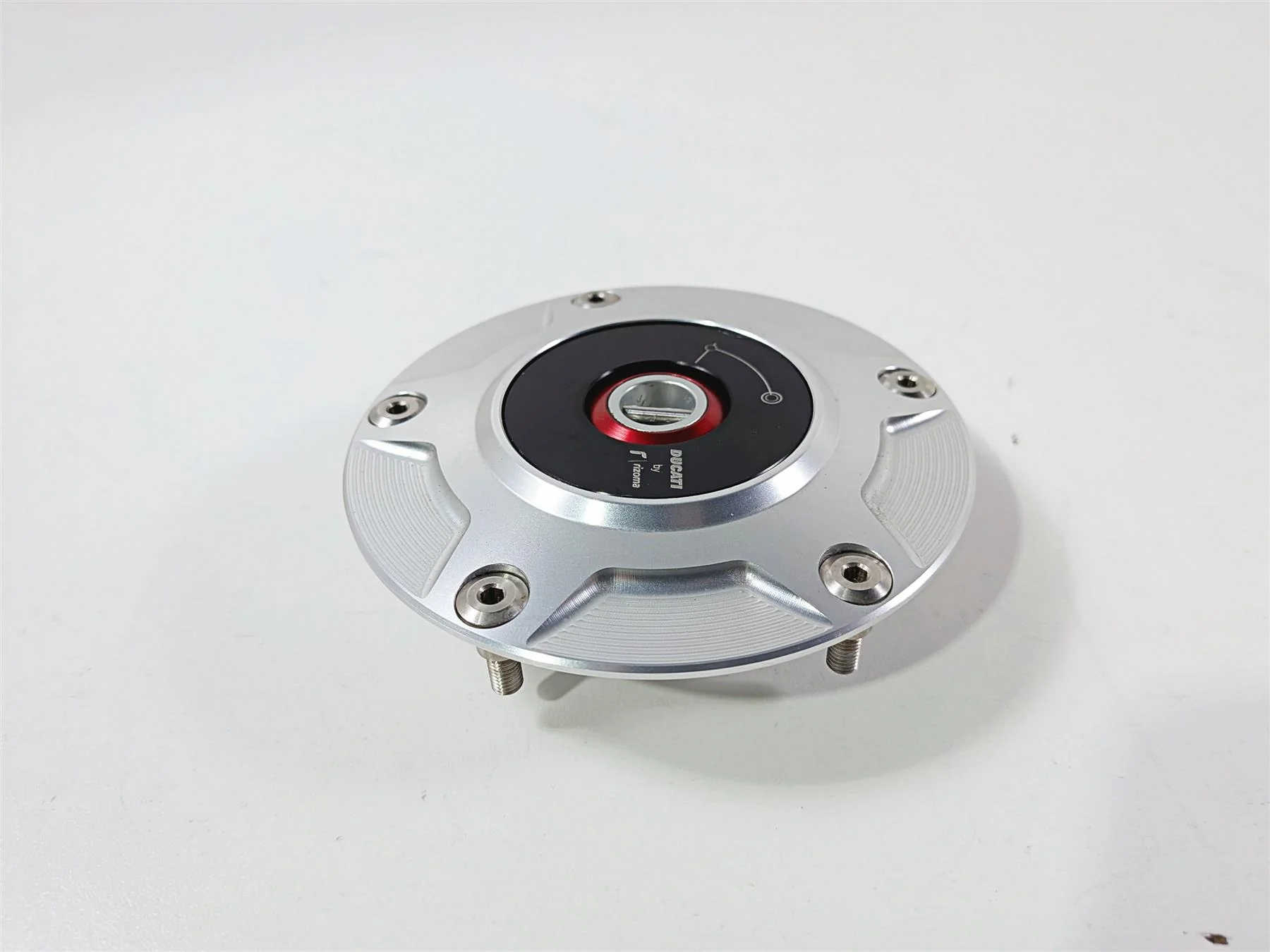 2019 Ducati Panigale V4S V4 S Corse Rizoma Fuel Gas Petrol Cap Lid DM-TF242-01 - Image 6