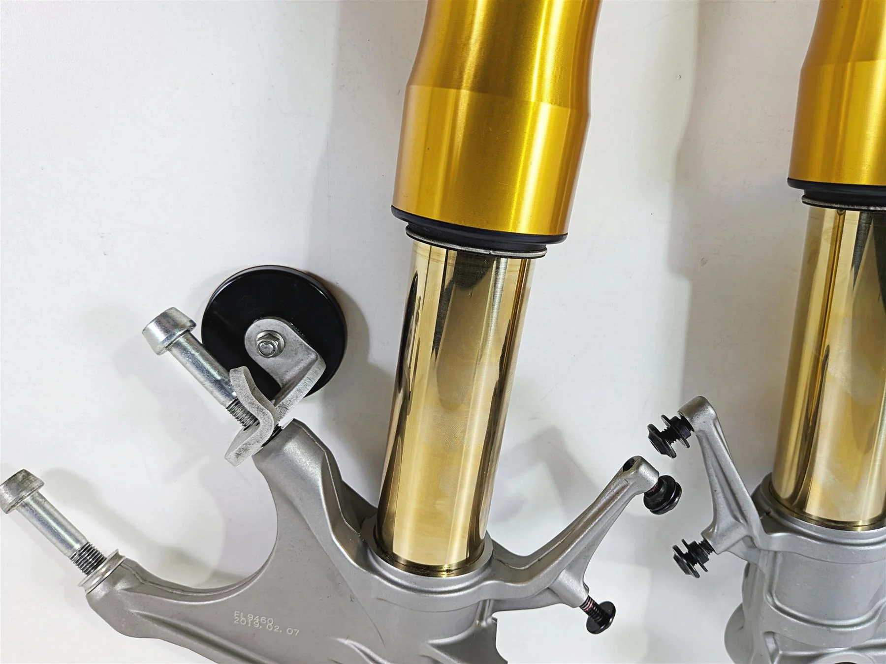 2019 Ducati Panigale V4S V4 S Corse Straight Front Fork Ohlins 1K Only 34420963A - Image 14