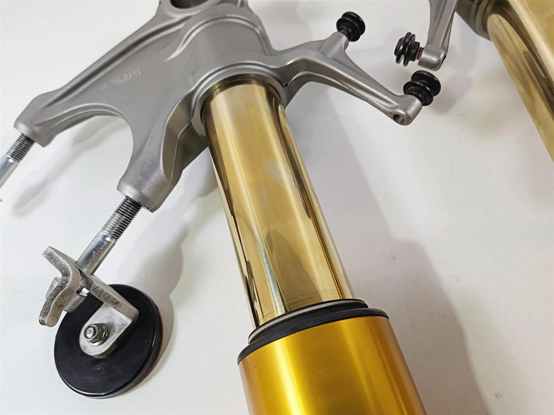 2019 Ducati Panigale V4S V4 S Corse Straight Front Fork Ohlins 1K Only 34420963A - Image 15
