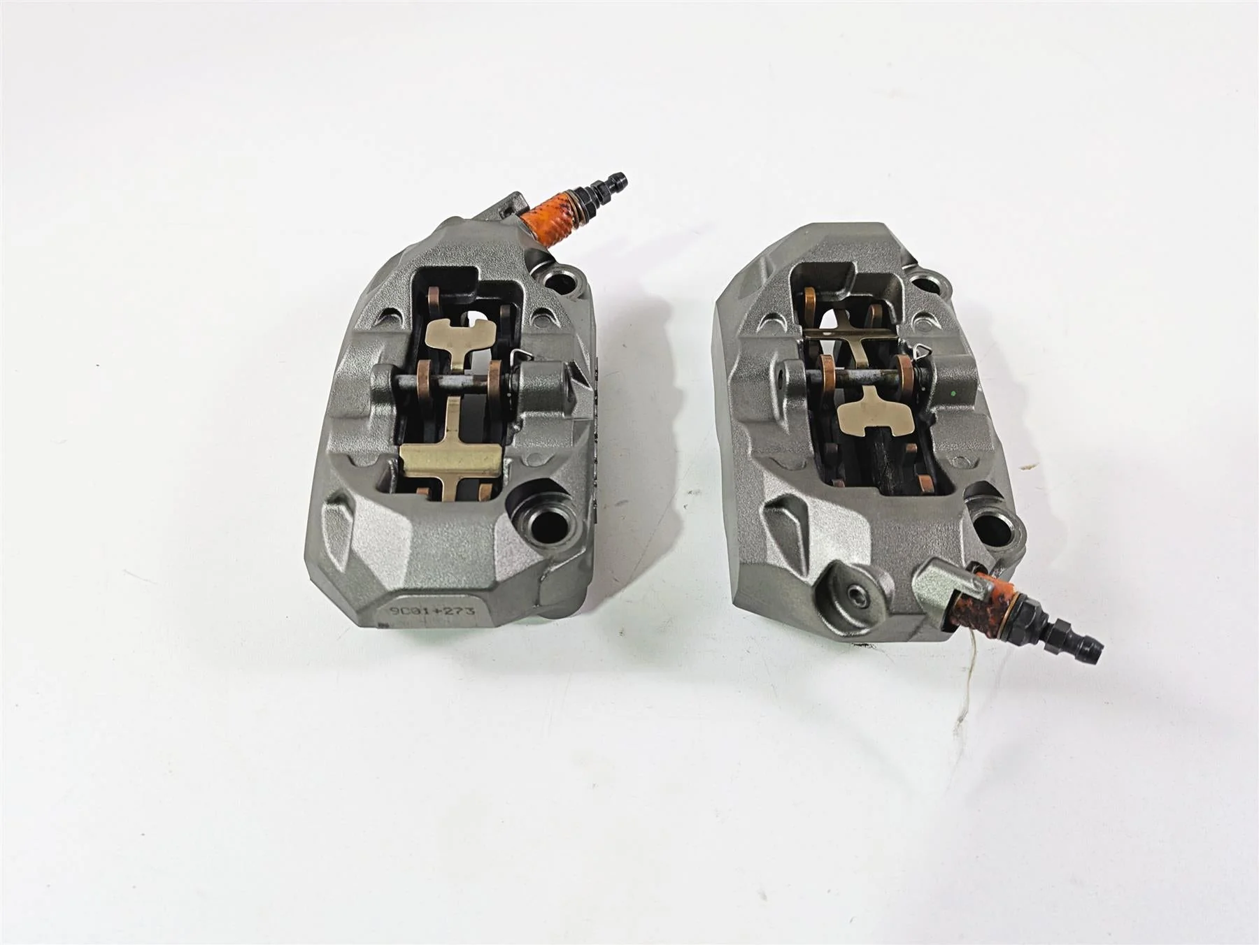 2019 Ducati Supersport 939 S Front Brembo Brake Caliper Set 61041292C 61041302C - Image 4