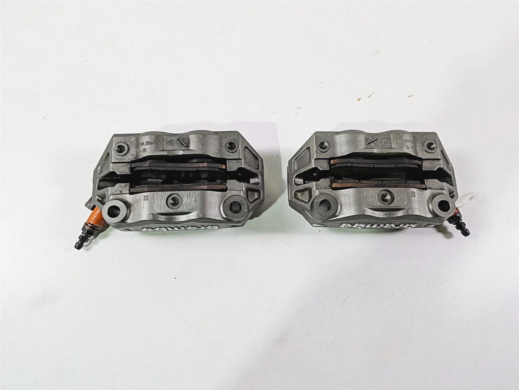 2019 Ducati Supersport 939 S Front Brembo Brake Caliper Set 61041292C 61041302C - Image 9