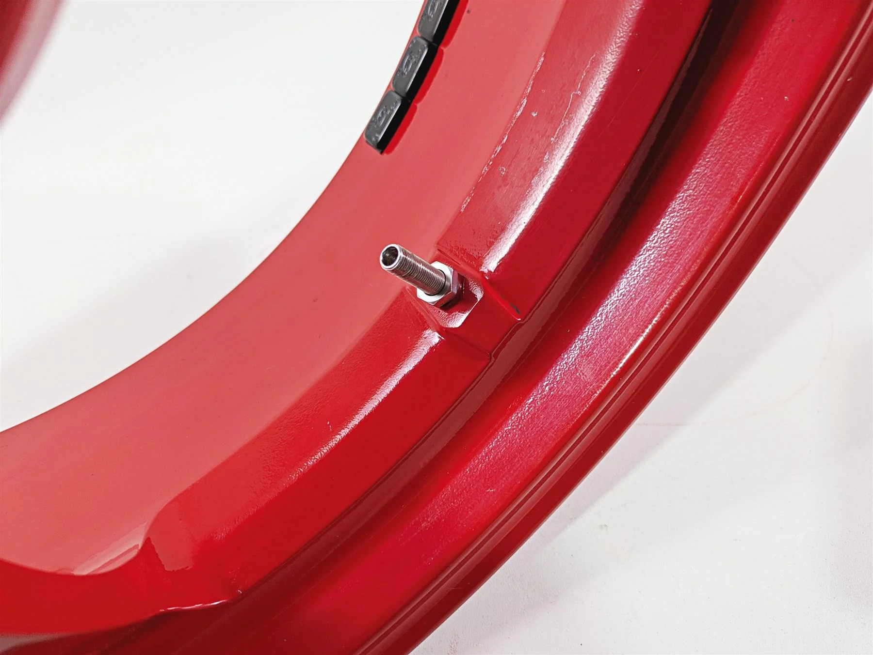 2019 Ducati Supersport 939 S Straight Red Rear Wheel Rim 17x5.5 50211941AB - Image 5