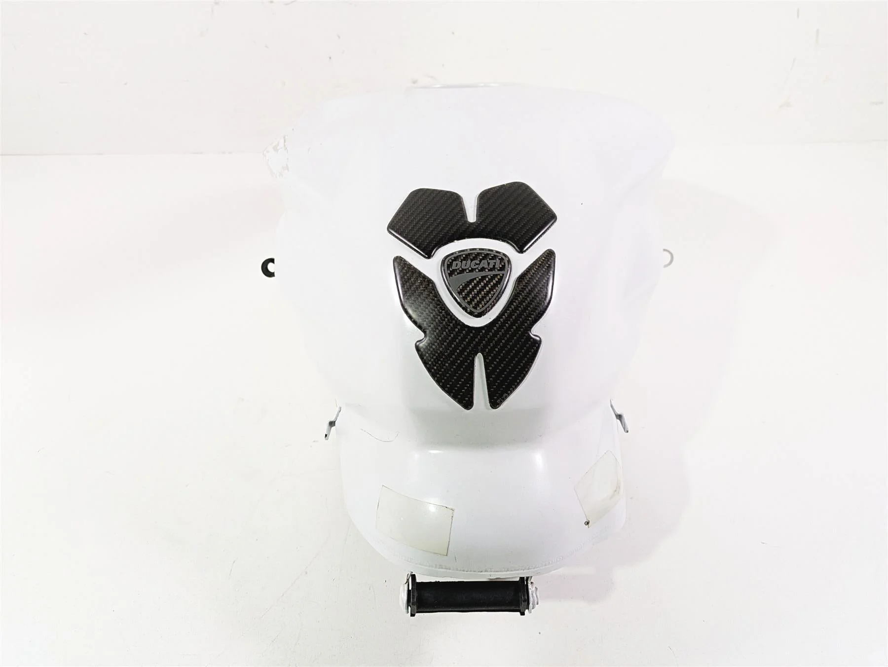 2019 Ducati Supersport 939 S White Dented Gas Fuel Petrol Tank 58612531BW - Image 4