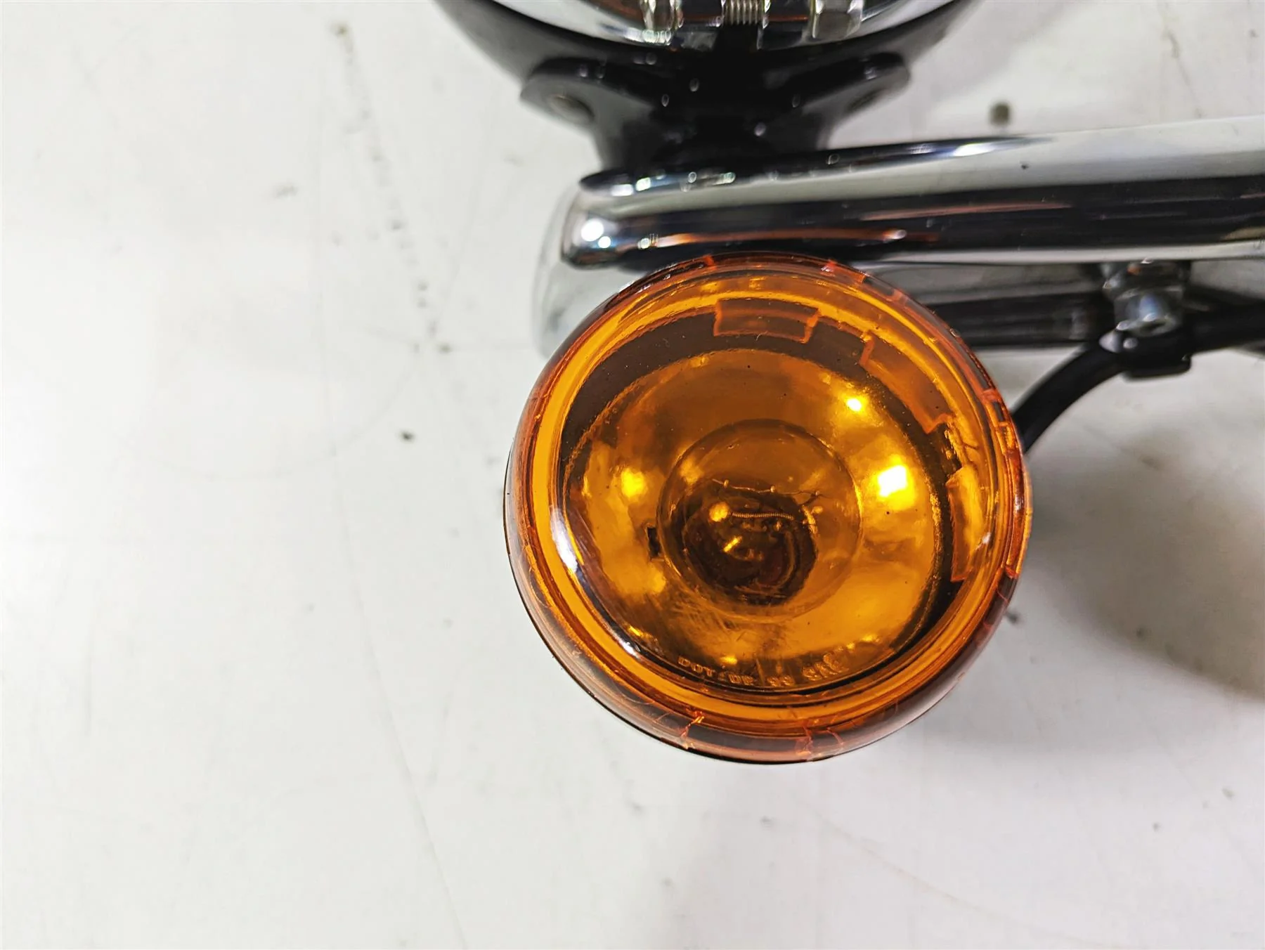 2019 Harley FLHCS Softail Heritage Front Blinker Spot Light Set - Read 67800823 - Image 6