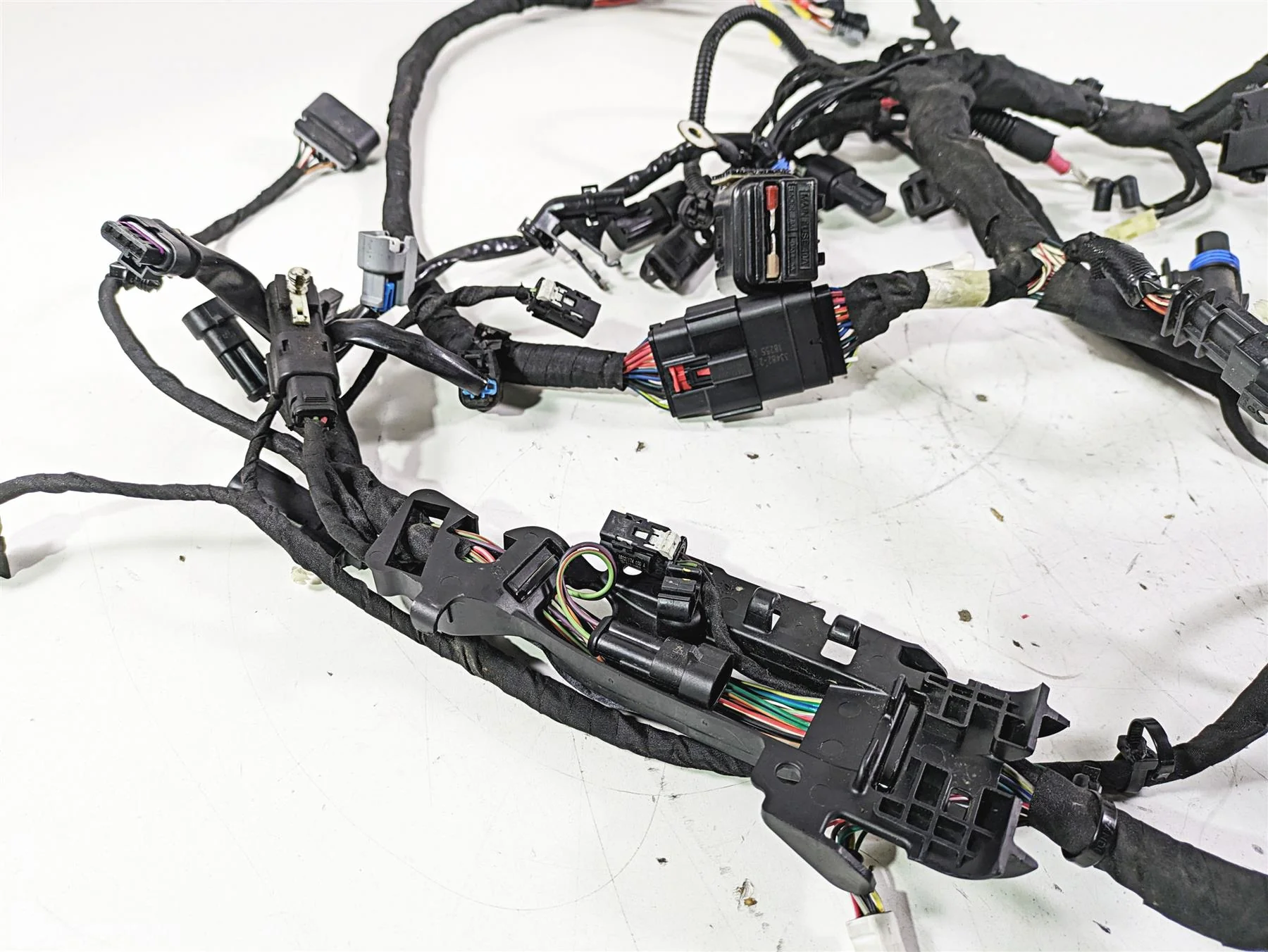 2019 Harley FLHCS Softail Heritage Main Wiring Harness Loom Abs -No Cut 69201492 - Image 10