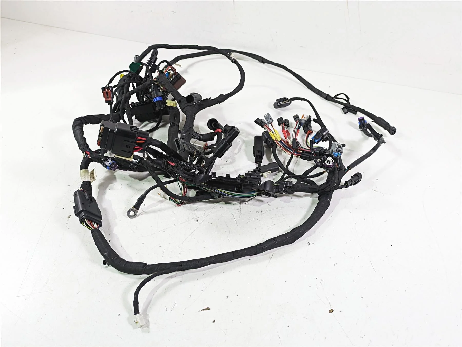 2019 Harley FLHCS Softail Heritage Main Wiring Harness Loom Abs -No Cut 69201492 - Image 12