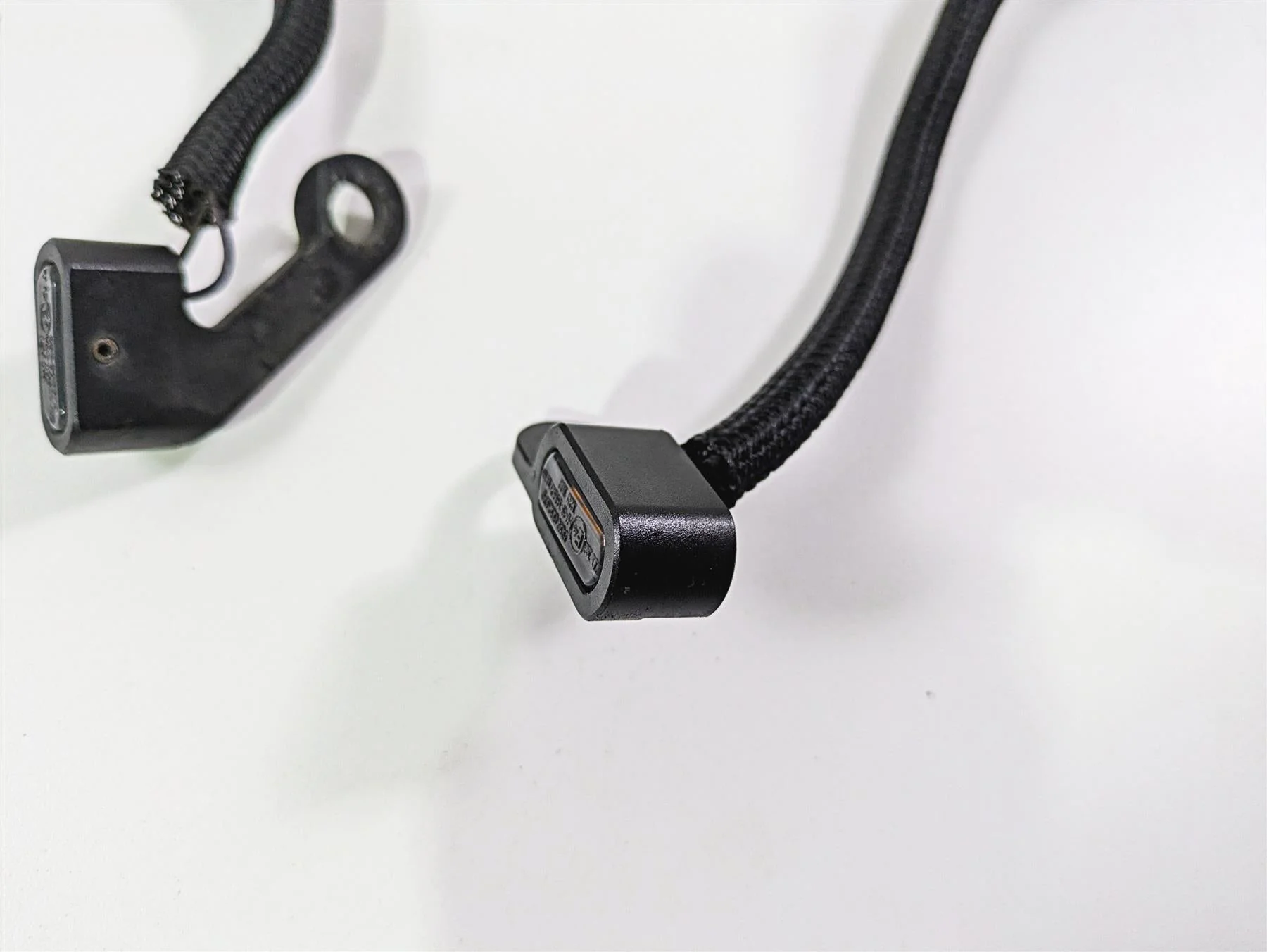 2019 Harley Softail FXDR 114 Mini Tiny Front Turn Signal Blinker Set - Image 11