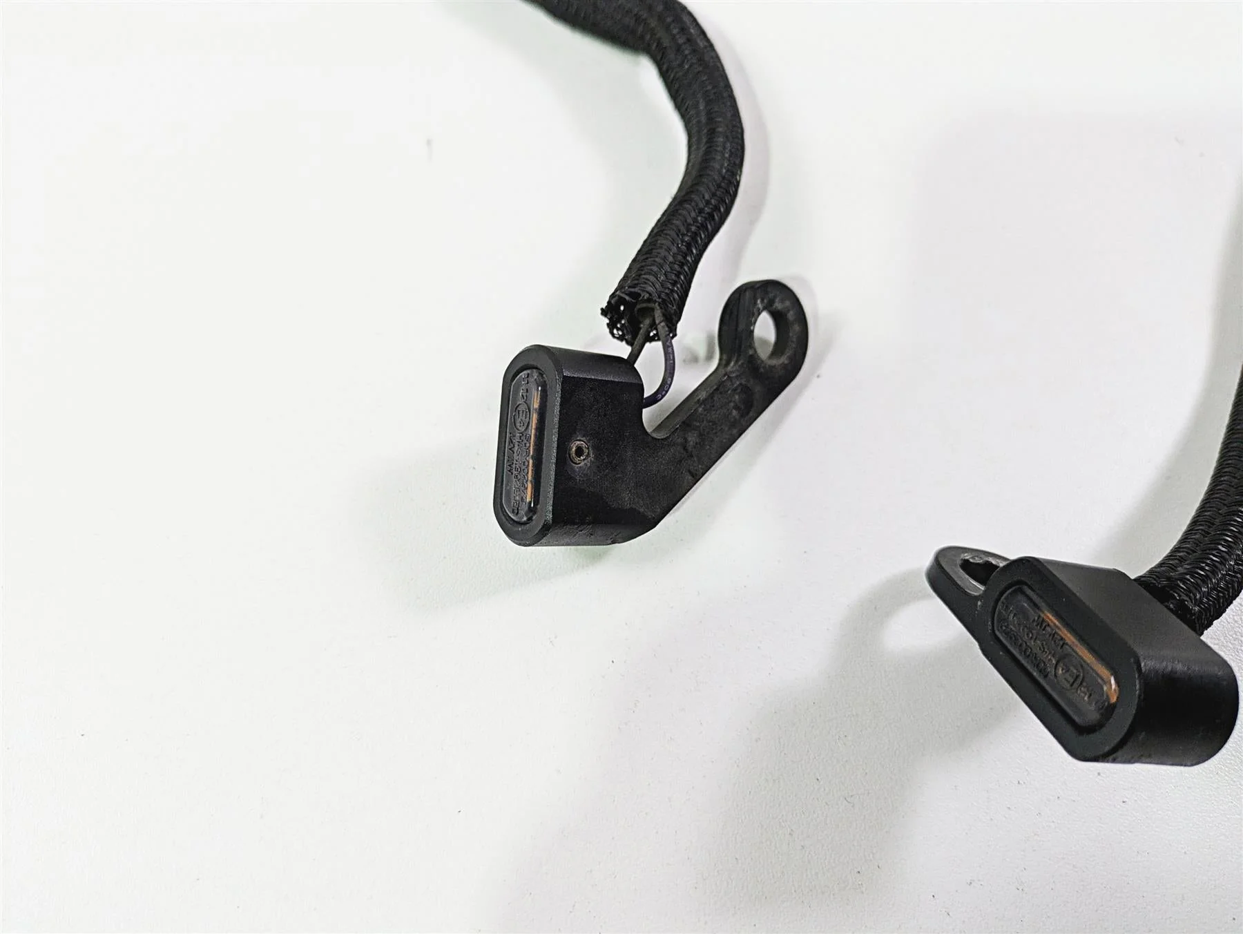2019 Harley Softail FXDR 114 Mini Tiny Front Turn Signal Blinker Set - Image 12