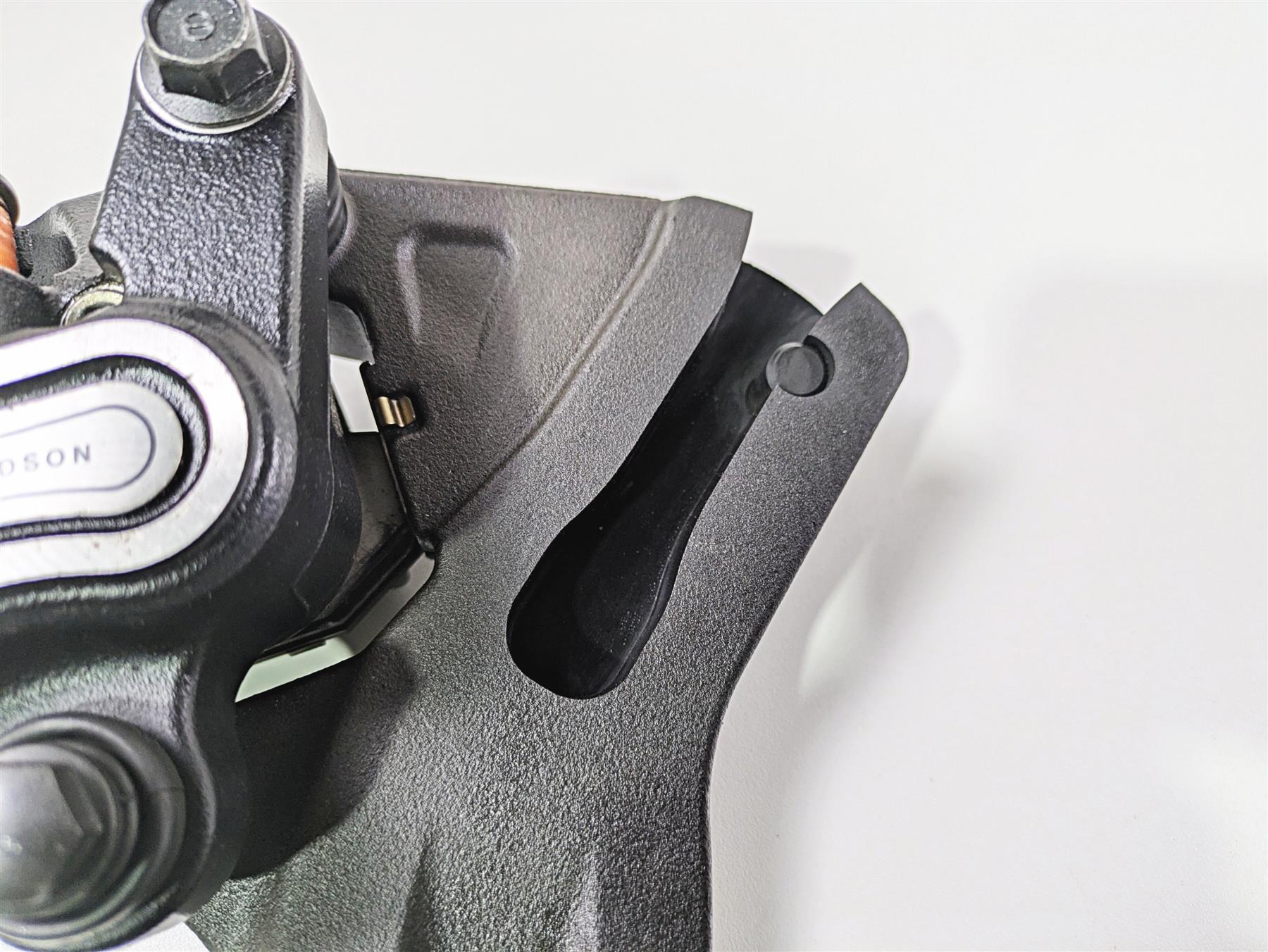 2019 Harley Softail FXDR 114 Rear Brake Caliper Bracket Set 41300192 - Image 7