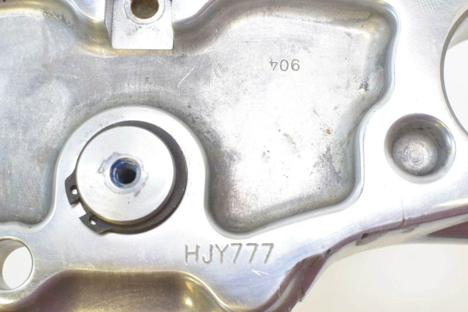 2019 Harley Softail FXLR Low Rider Lower Triple Tree 49mm Steering Clamp 4590020 - Image 12