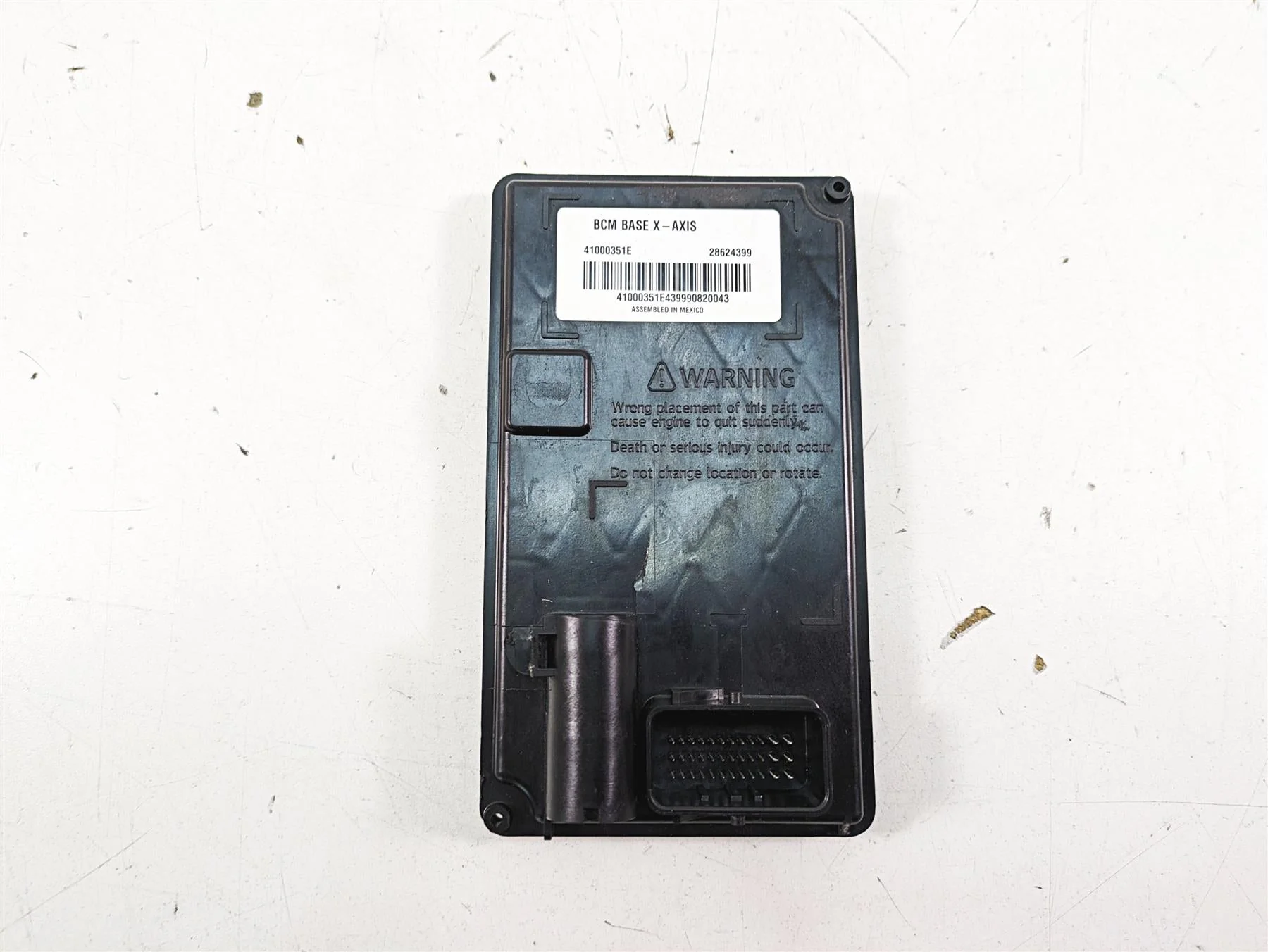 2019 Harley XL883N Sportster Iron Bcm Body Ctrl Module X-Axis -Crack 41000351E - Image 10