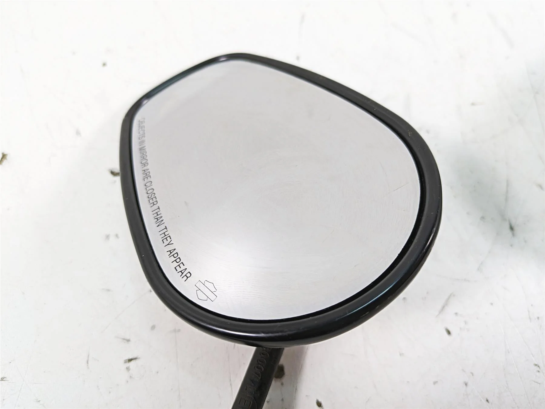 2019 Harley XL883N Sportster Iron Black Rear View Mirror Set 91982-03B 91983-03B - Image 3