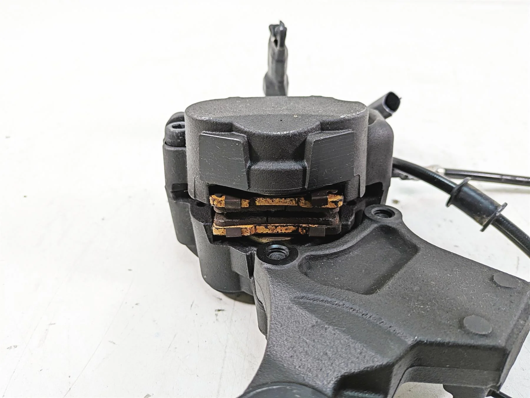 2019 Harley XL883N Sportster Iron Rear Brake Caliper & Bracket, Line 41300039 - Image 3
