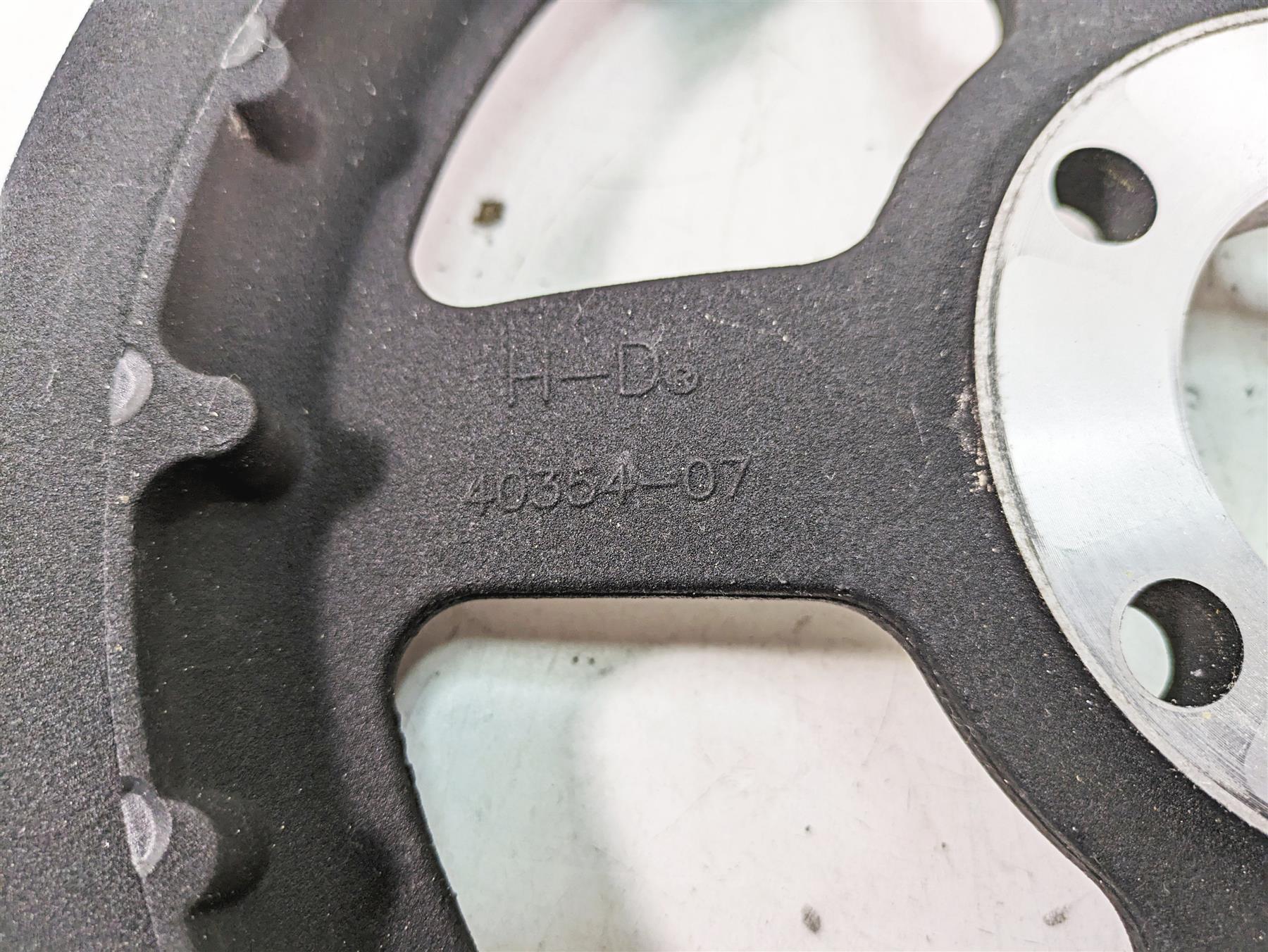 2019 Harley XL883N Sportster Iron Rear Drive Belt Pulley Sprocket 68T 40354-07 - Image 12
