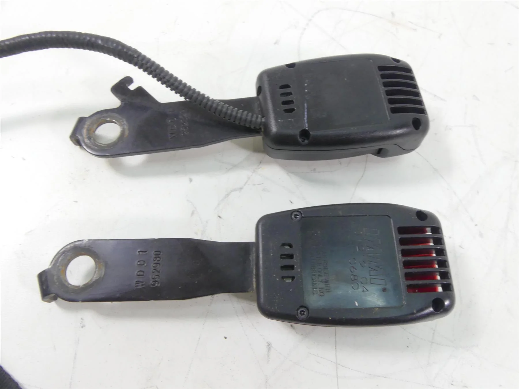 2019 Honda Talon SXS1000 S2R Seat Belt Buckle Up Safety Set 77610-HL6-A01 - Image 7