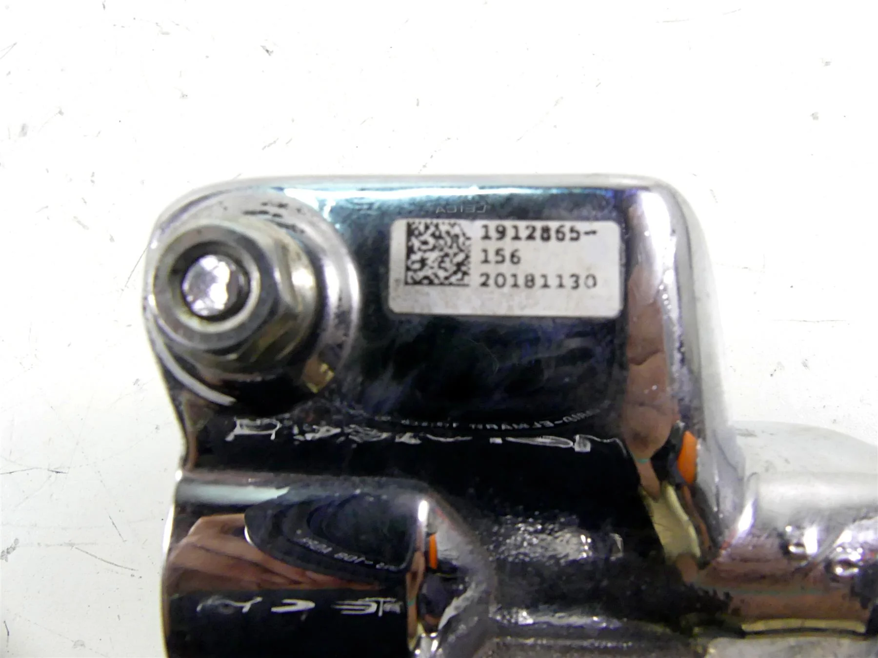 2019 Indian Chieftain Classic Front Chrome Brake Master Cylinder 5/8" 1912865 - Image 9