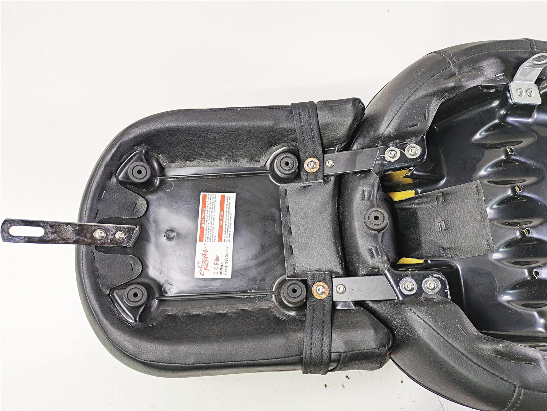 2019 Indian Chieftain Limited CC Rider Seat Saddle Red FS04-07-RD - Image 6