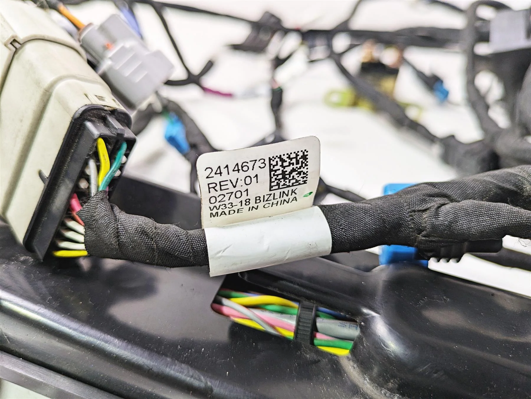2019 Indian Chieftain Limited Main Wiring Harness Loom -No Cuts 2414745 - Image 11