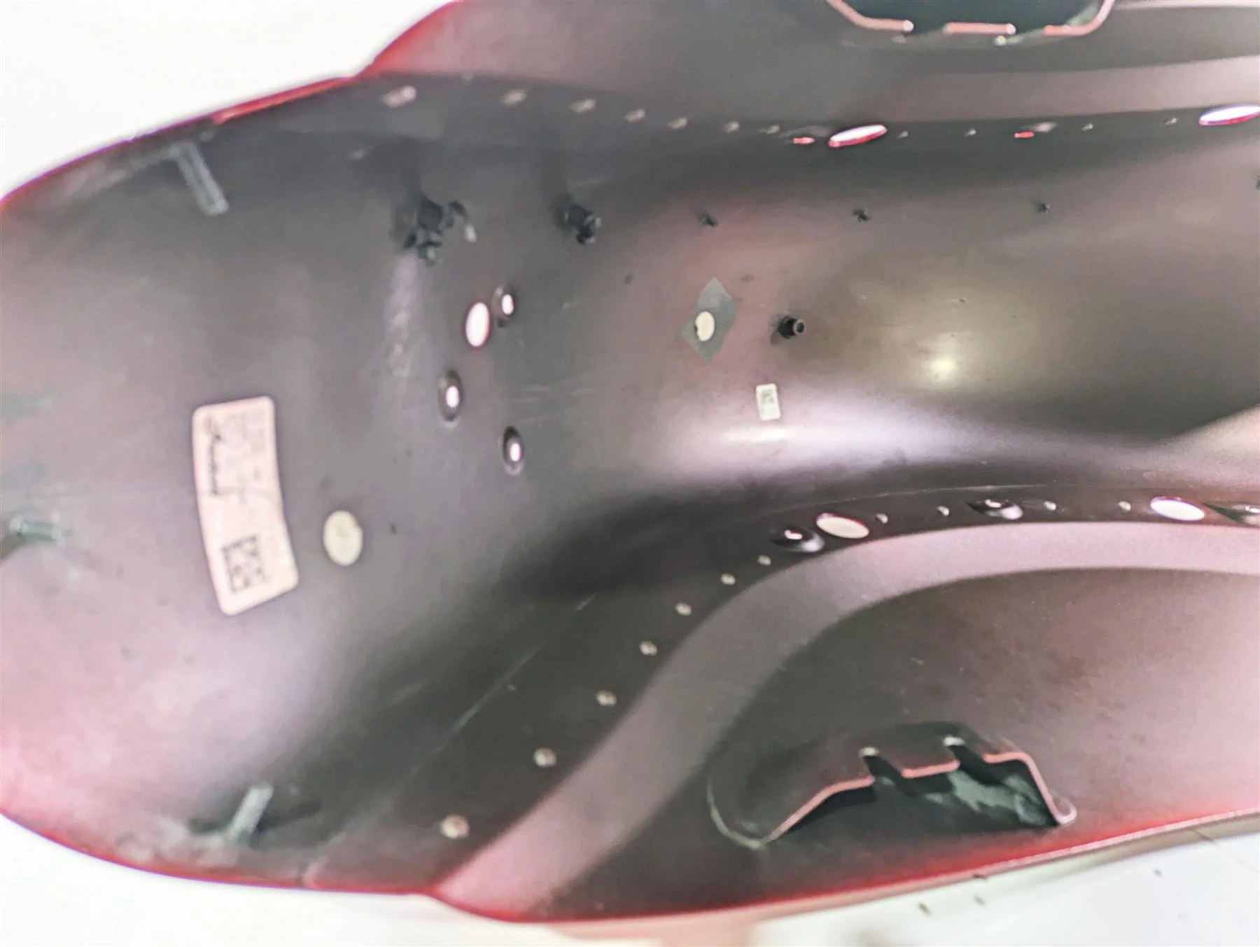 2019 Indian Chieftain Limited Rear Fender Ruby Red Metallic 1024421 - Image 7