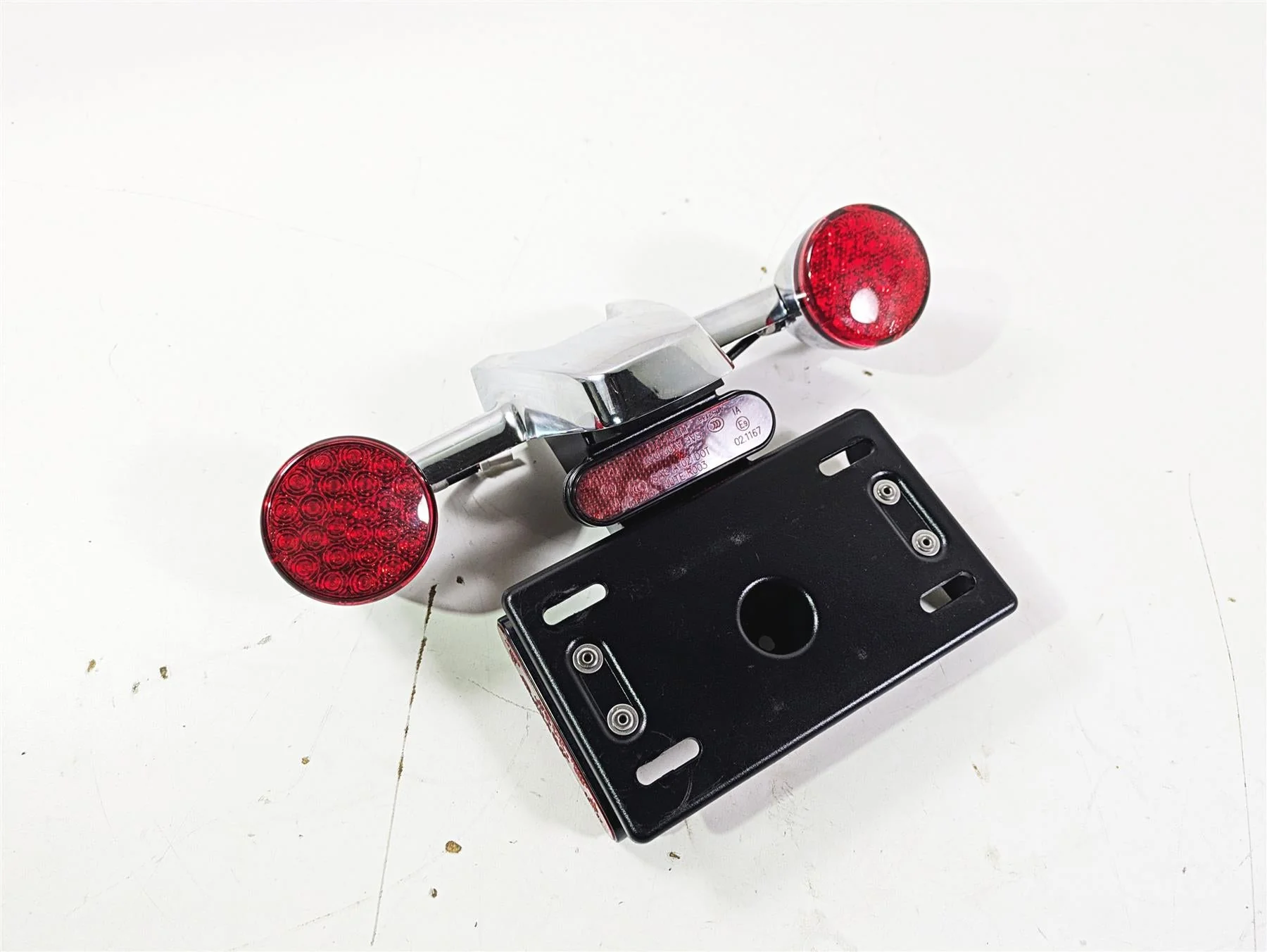 2019 Indian Chieftain Limited Taillight Blinker Plate Holder Set 5141811 5143494 - Image 12