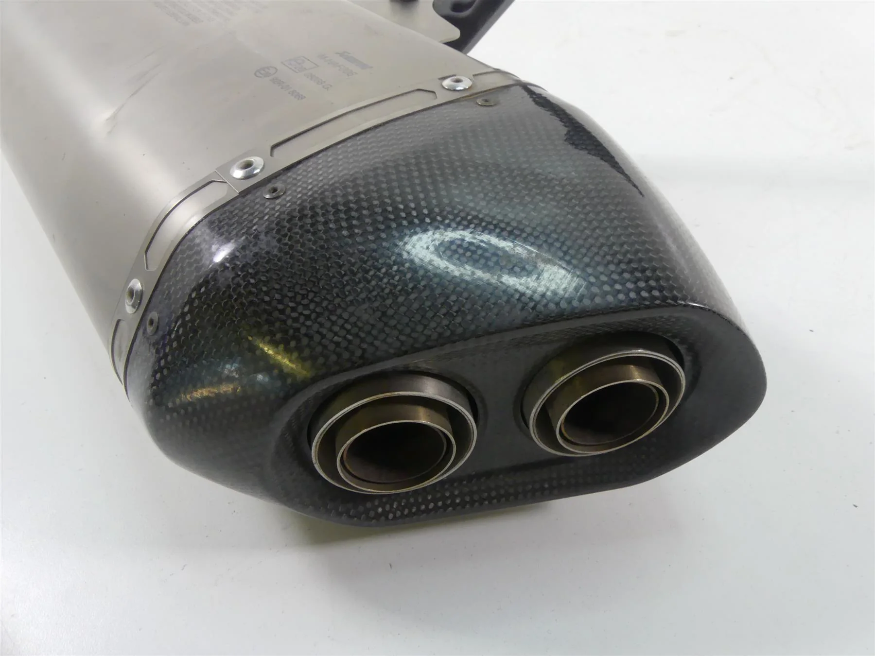 2019 KTM 1290R Super Adventure Akrapovic Exhaust Pipe Slip On Muffler M-HAF006 - Image 8
