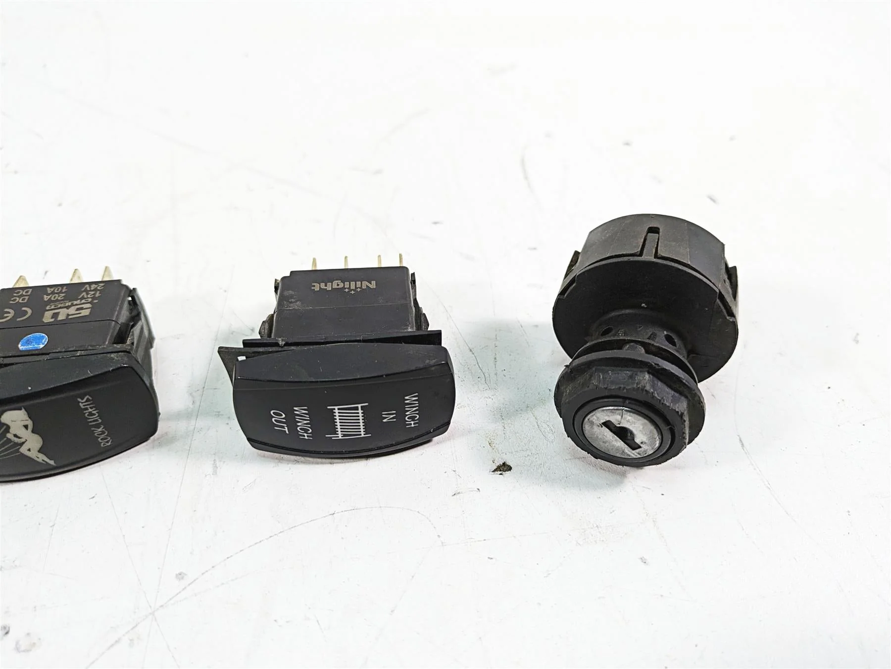 2019 Polaris RZR XP 1000 EPS Ignition Awd Light Switch Key Set 4016058 4014069 - Image 2