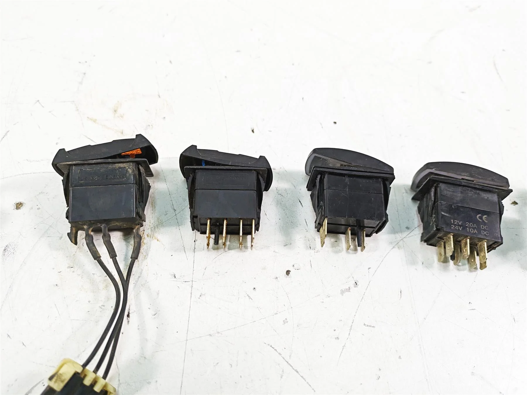 2019 Polaris RZR XP 1000 EPS Ignition Awd Light Switch Key Set 4016058 4014069 - Image 6