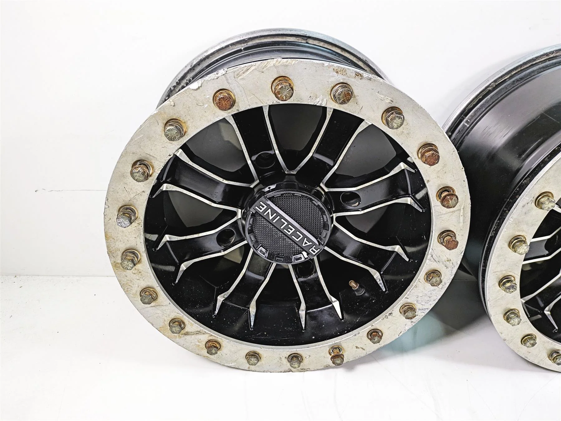 2019 Polaris RZR XP 1000 EPS Raceline A71 Mamba Beadlock 14x7 Wheel Set A7147056 - Image 5