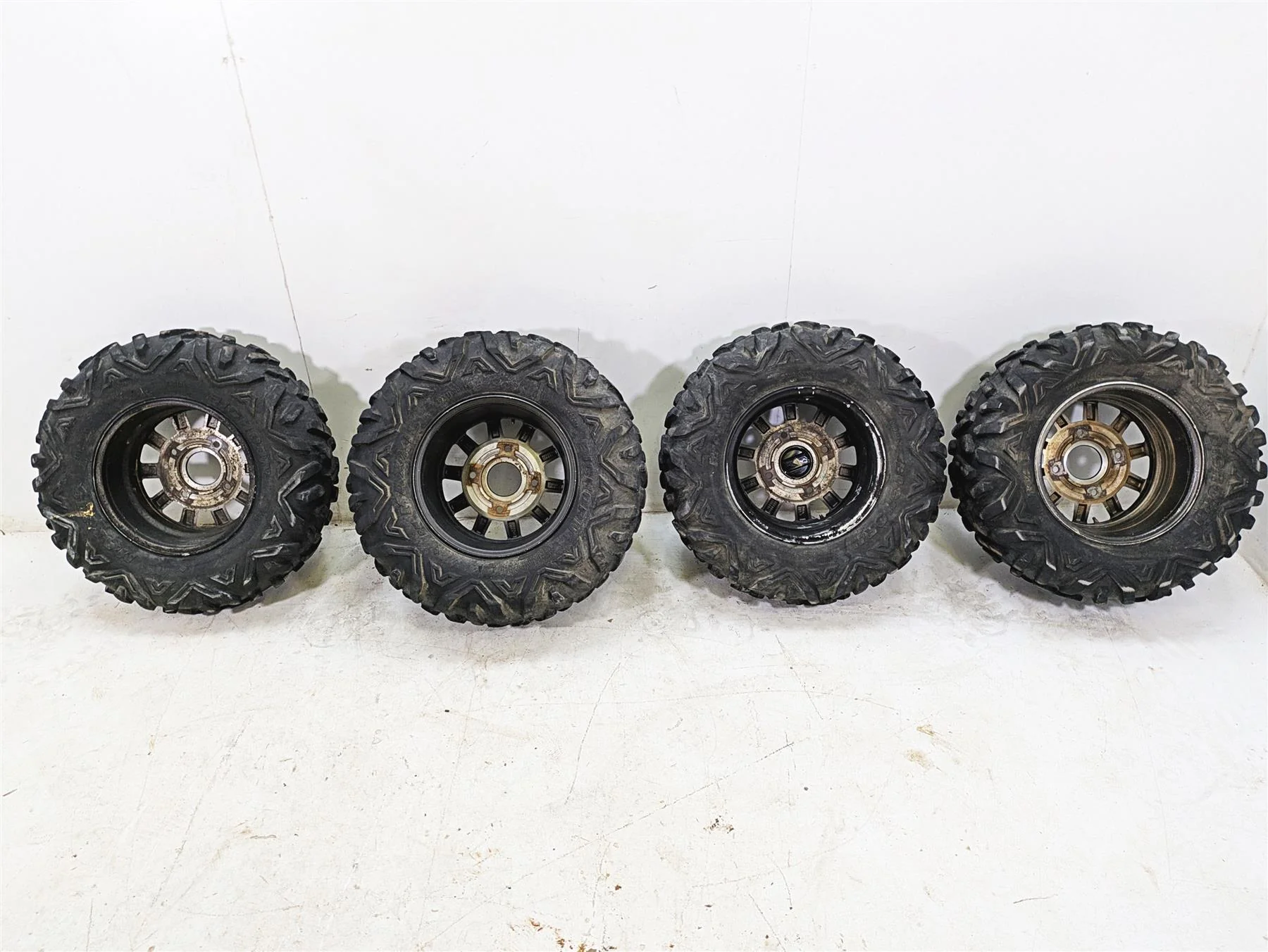 2019 Polaris RZR XP 1000 Highlifter 14x8 14x6 Wheels Tires Set 1522842 1522843 - Image 2